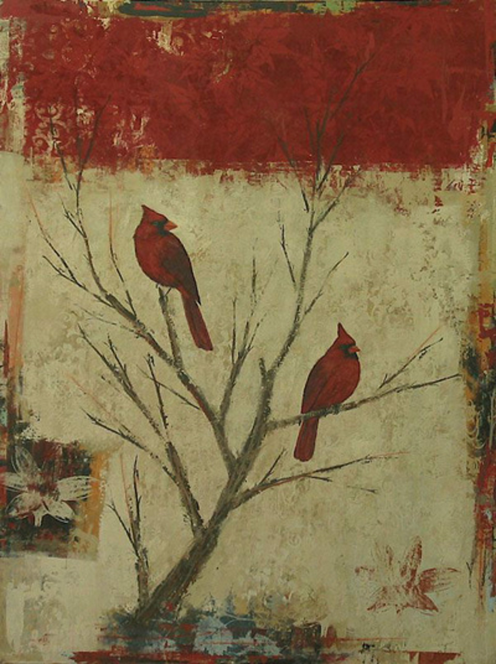 Northern Cardinals (#8) by Paul Brigham