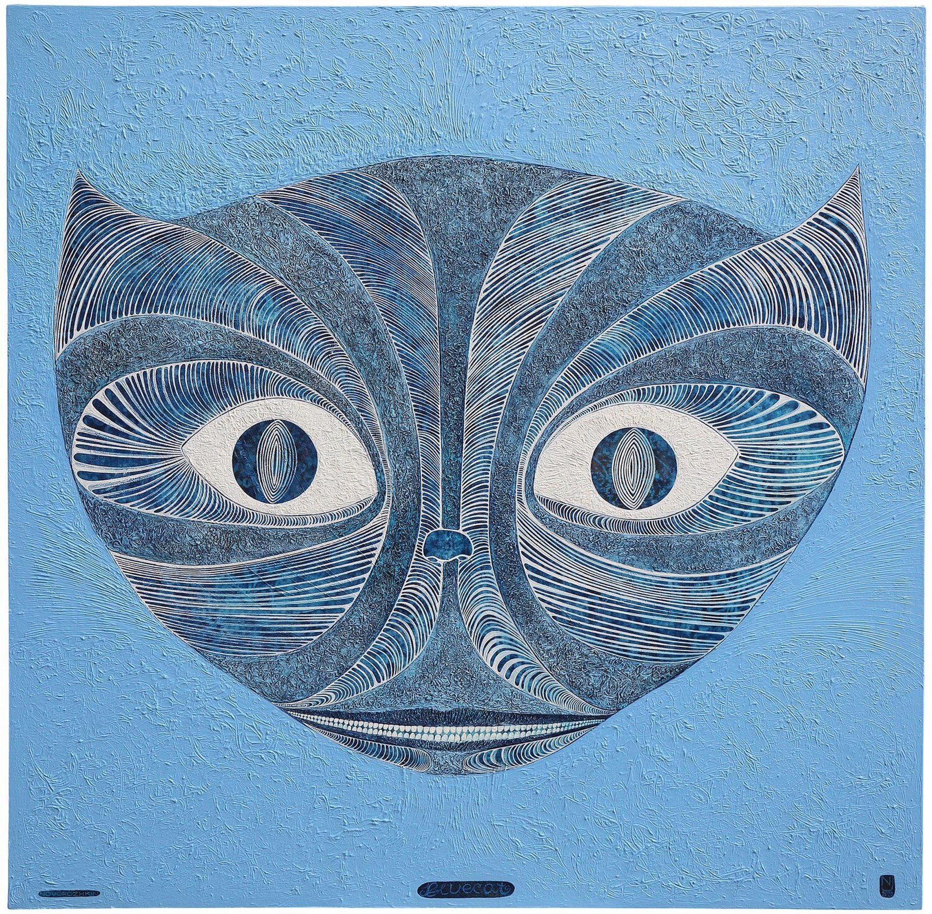Blue Cat by Jarema Khrushch