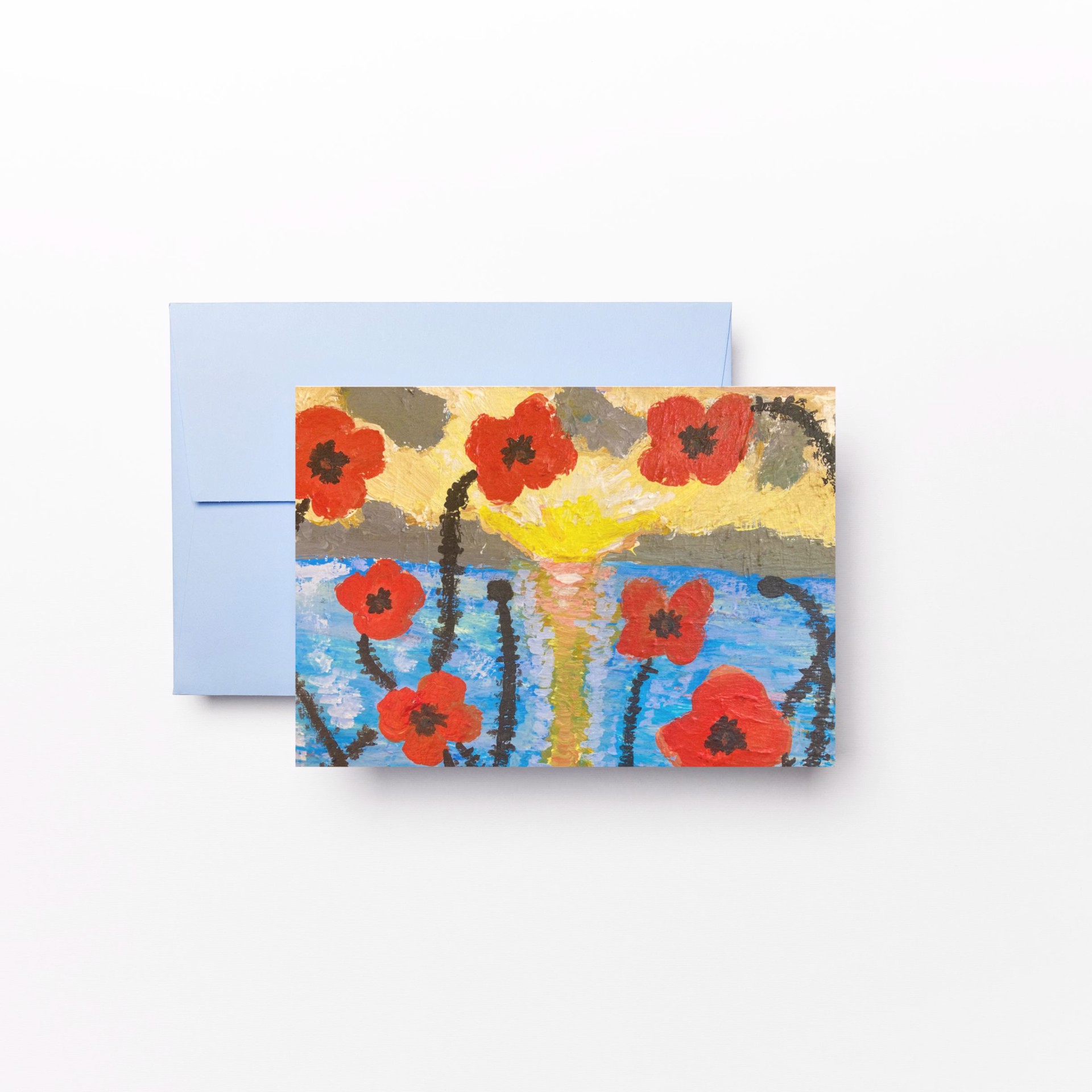 Notecards (5-Pack) by Fountain House Gallery