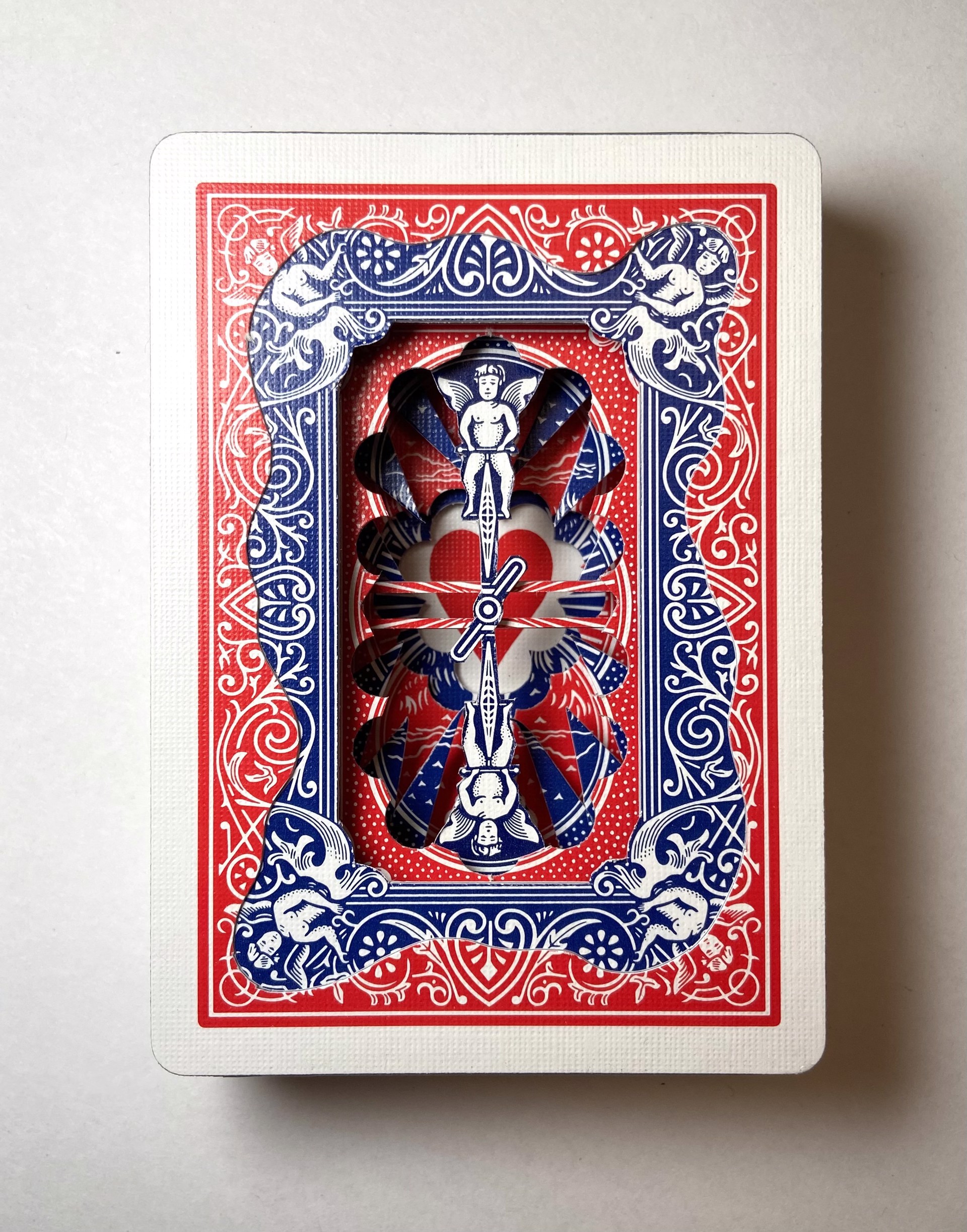 Lonely Hearts (Bicycle: Red and Blue) by Dan Levin
