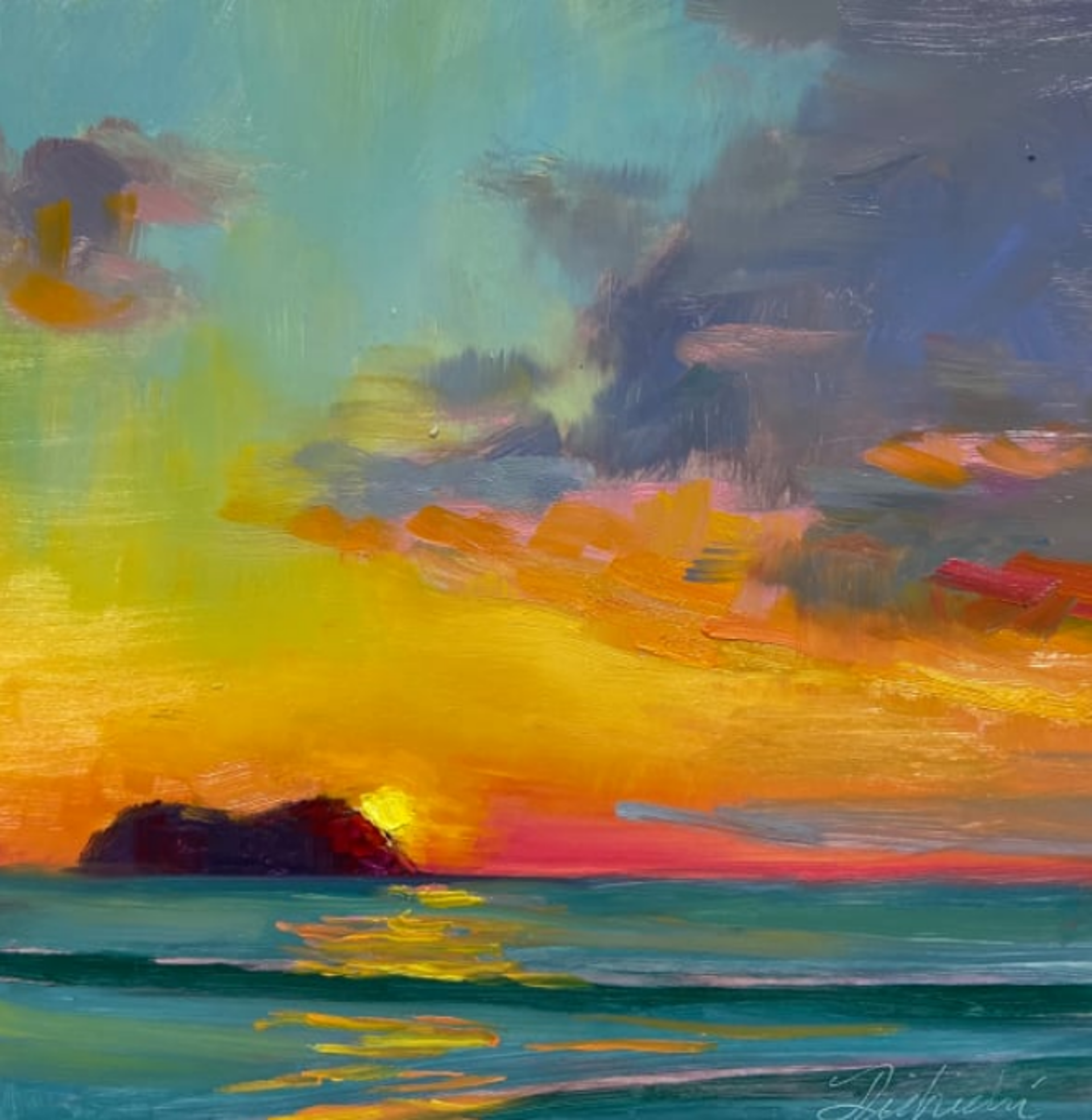 Sensational Sunset by Linda Richichi