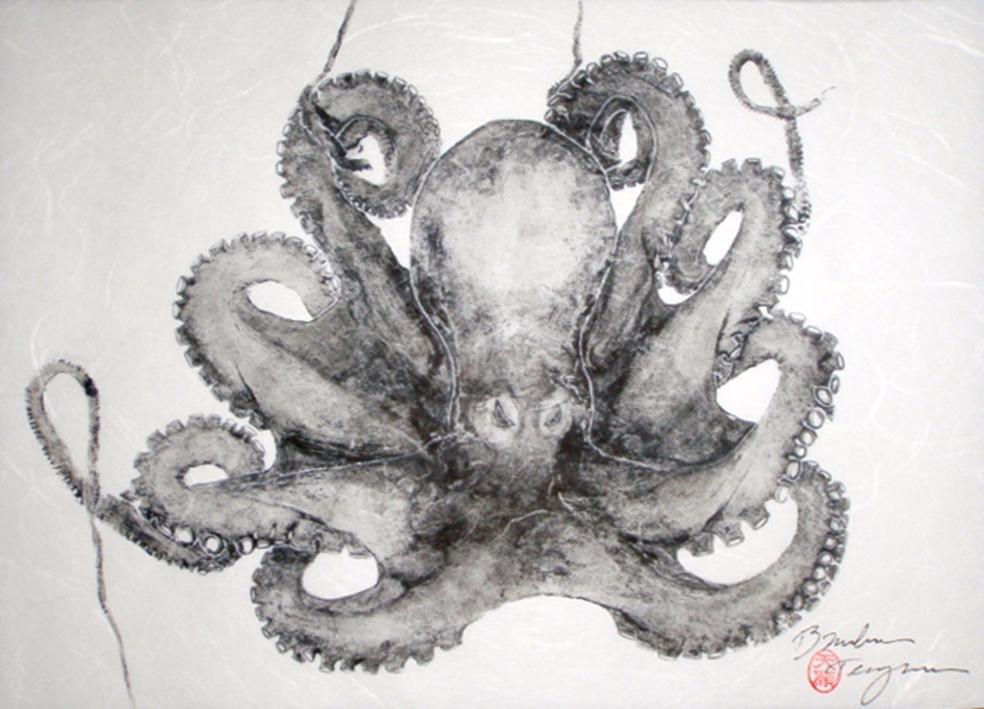 He'e Curl 1 by Brandon Tengan