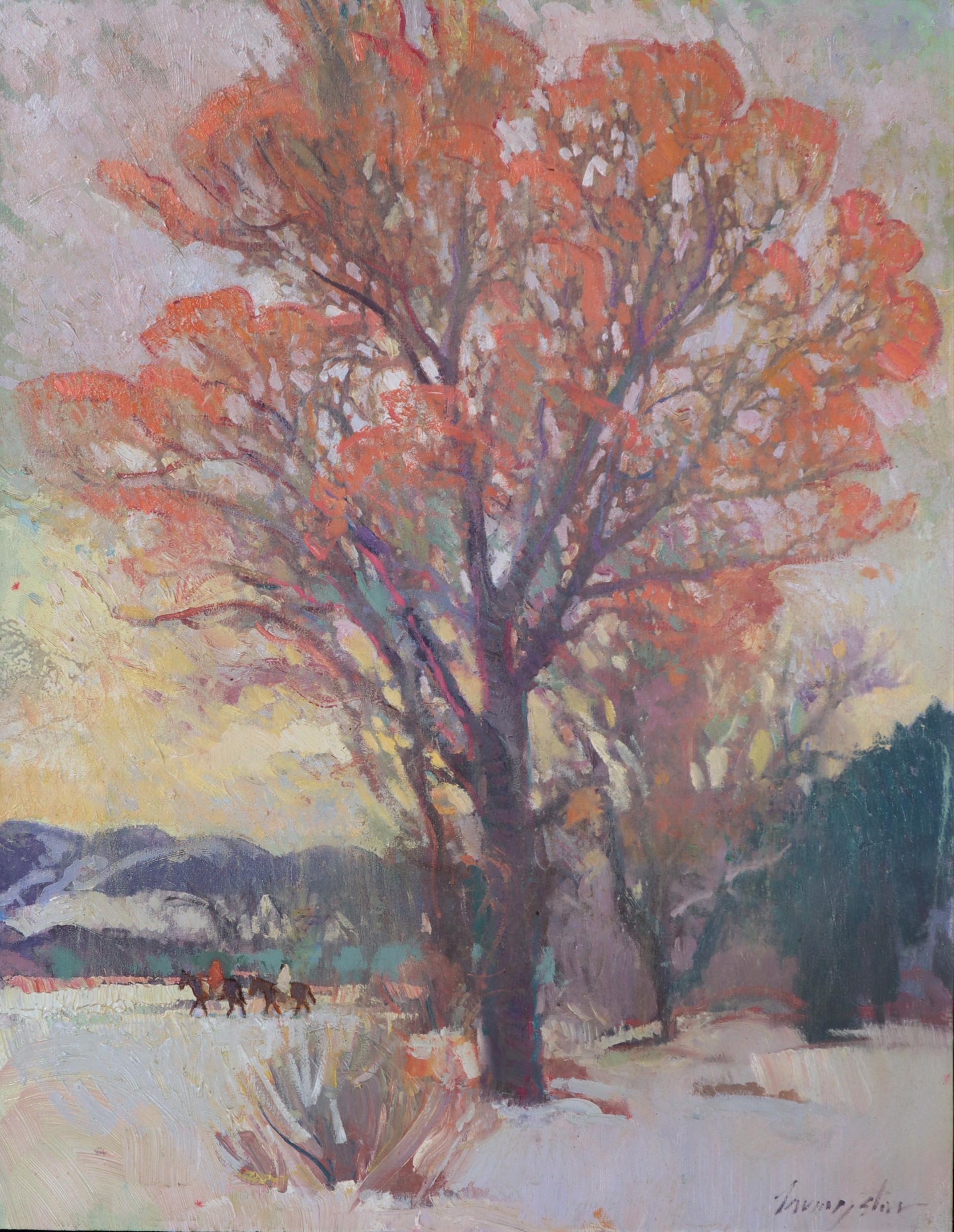 Winter Hue by Francis Livingston