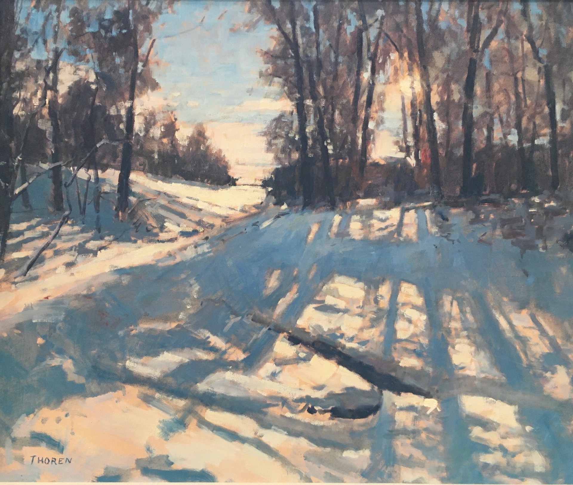 Winter Shadows by Bob Thoren