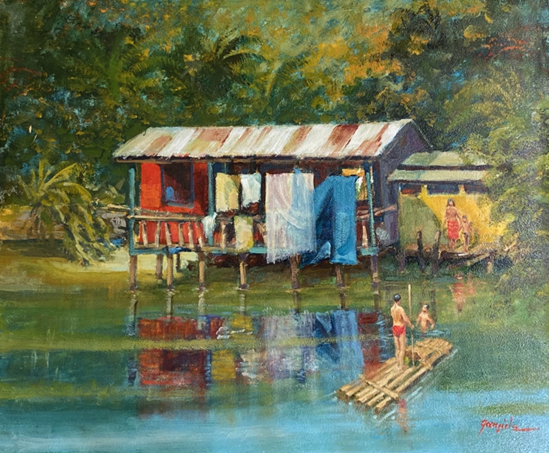River House by A. LaMoyne Garside