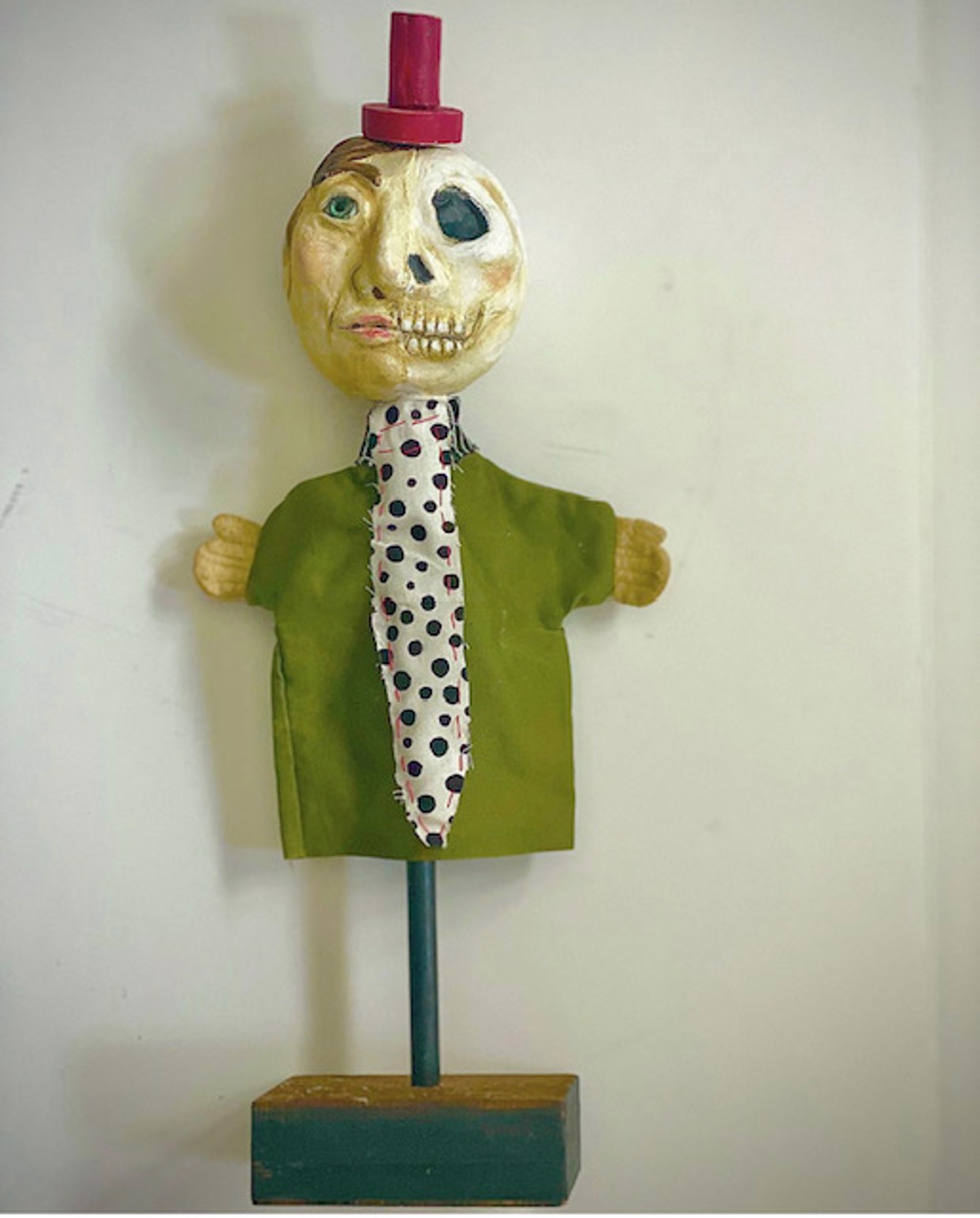 Half Man Hand Puppet by Stephanie Brockway