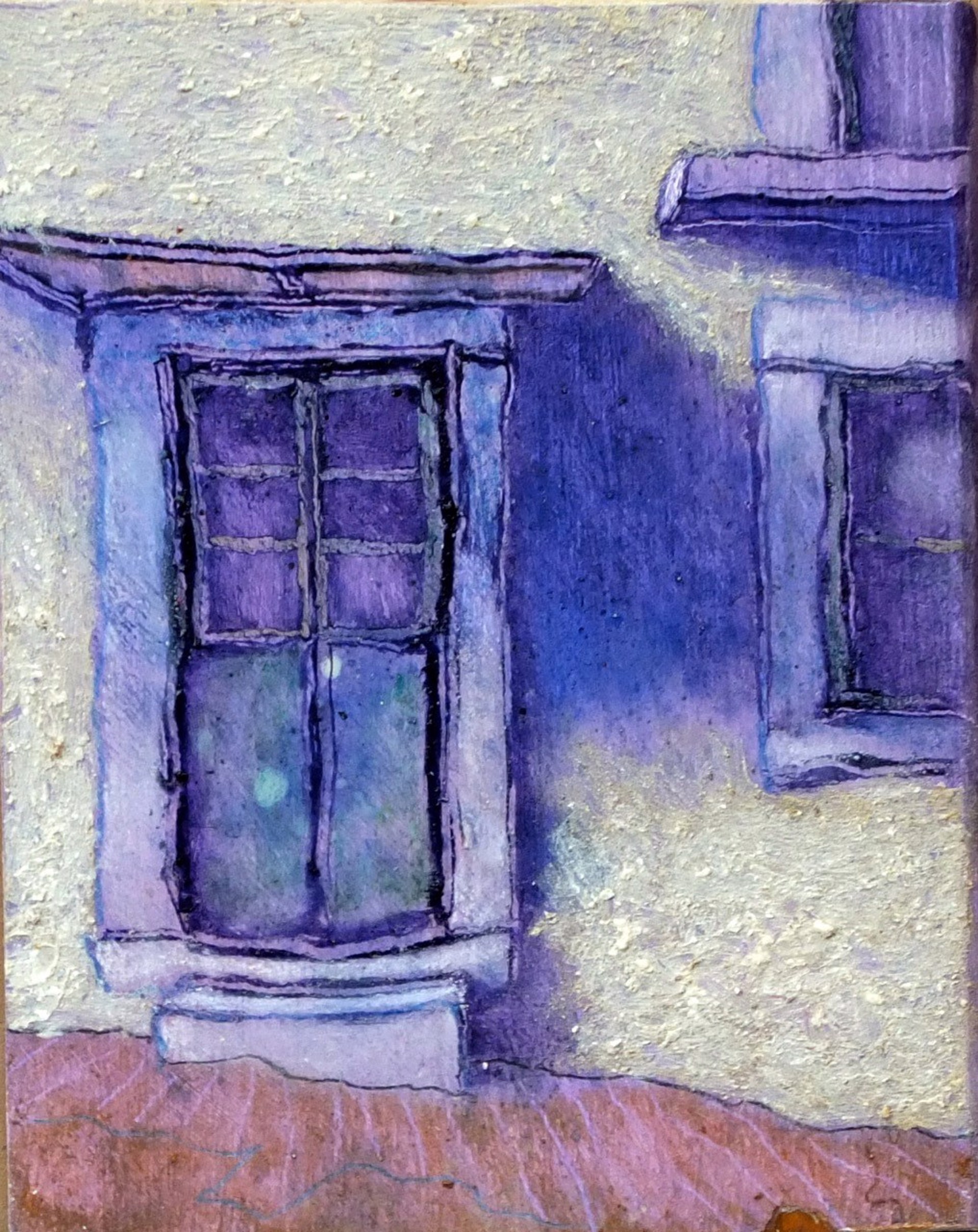 Facade with Door and Window  (Belém, Lisbon) by Andy Newman