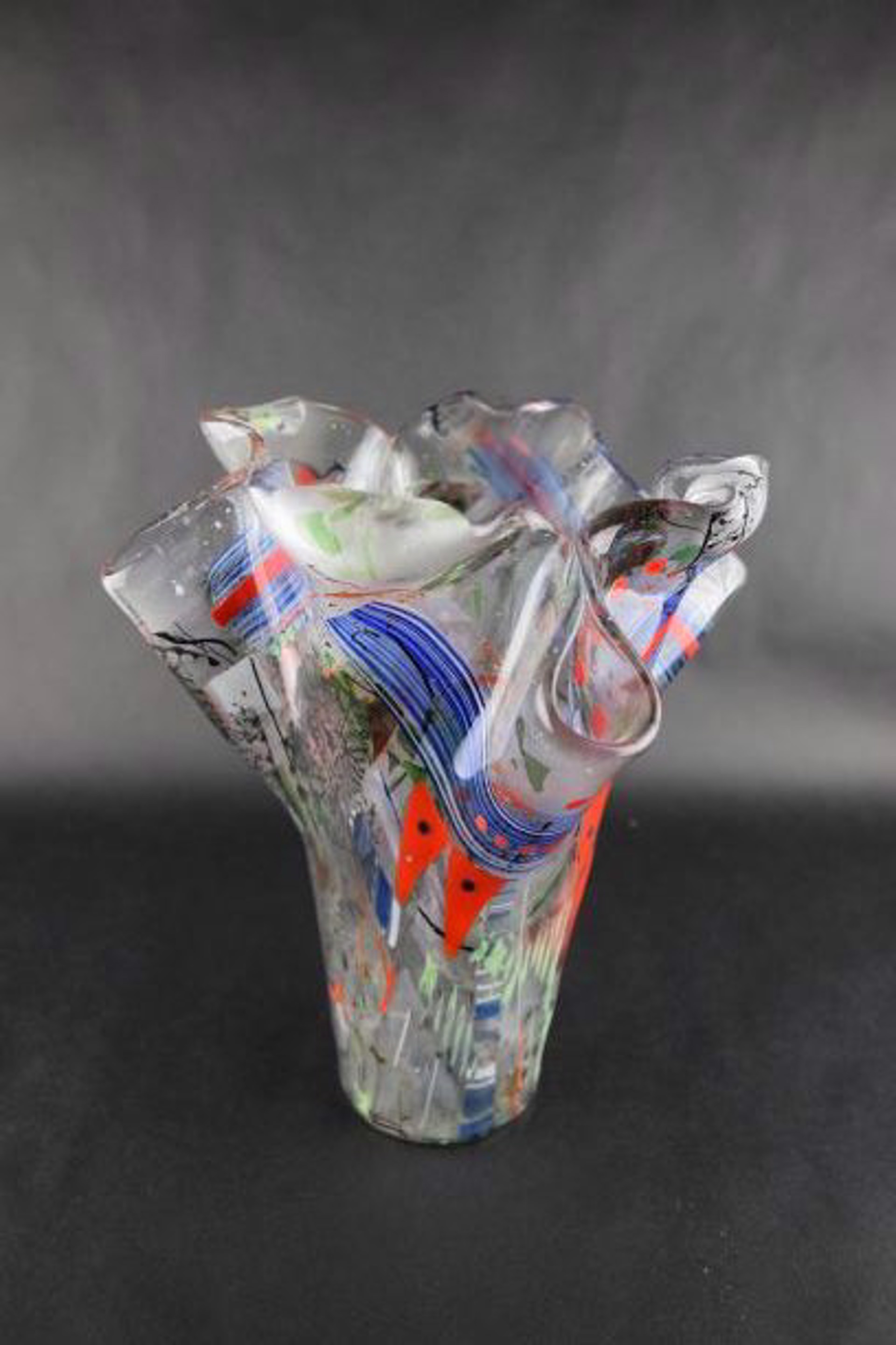 Clear Vase by Doug and Barbara Henderson