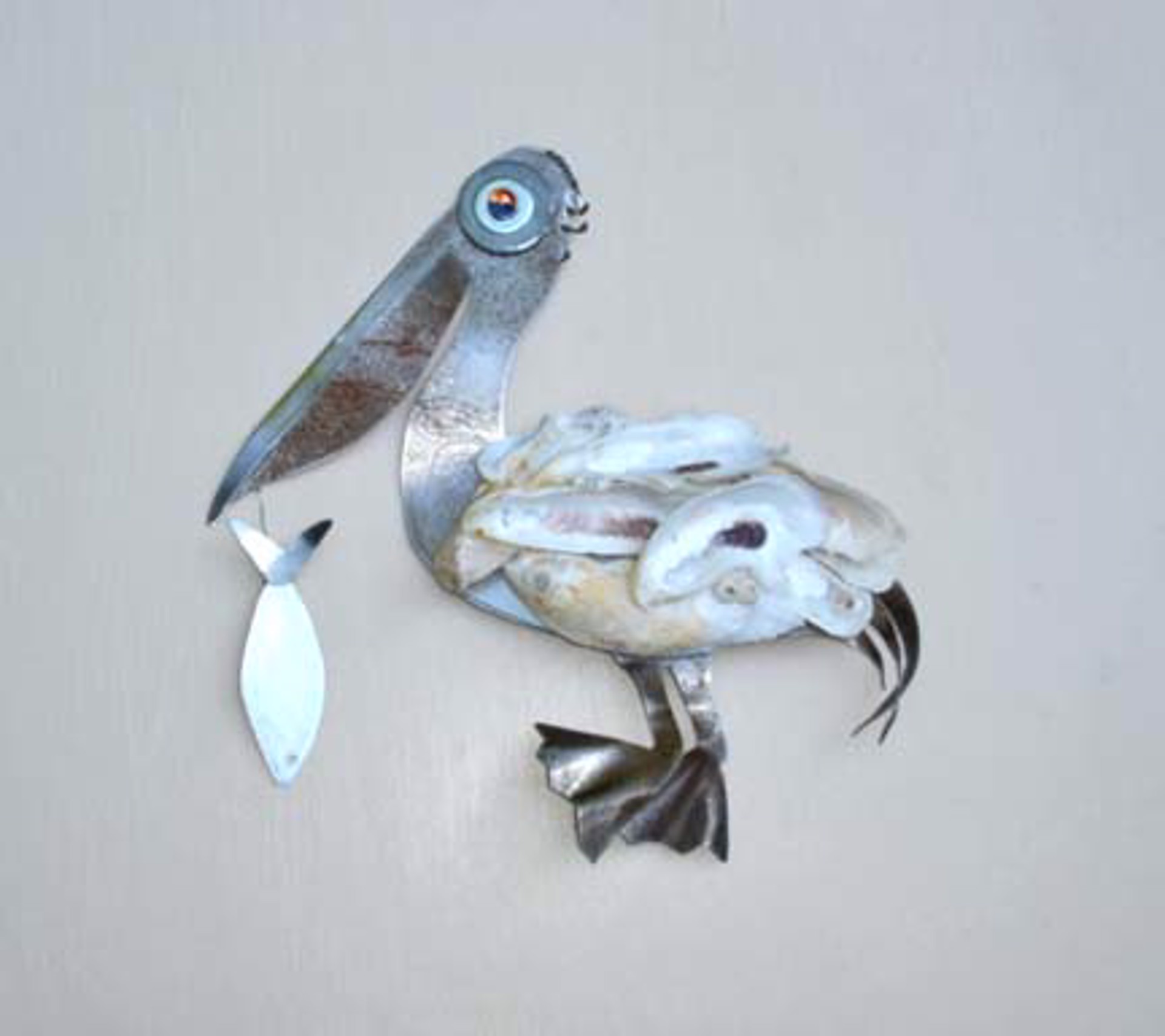Oyster Pelican by Jo Watson