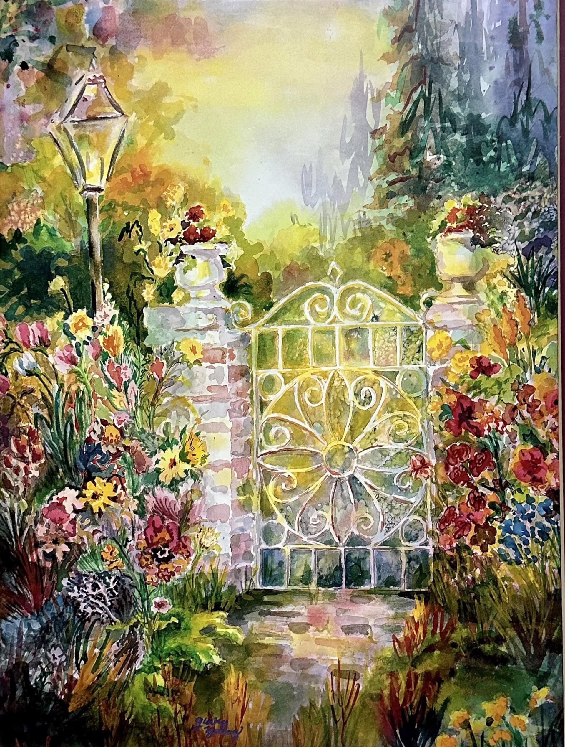 Garden Gate by Ginny Young