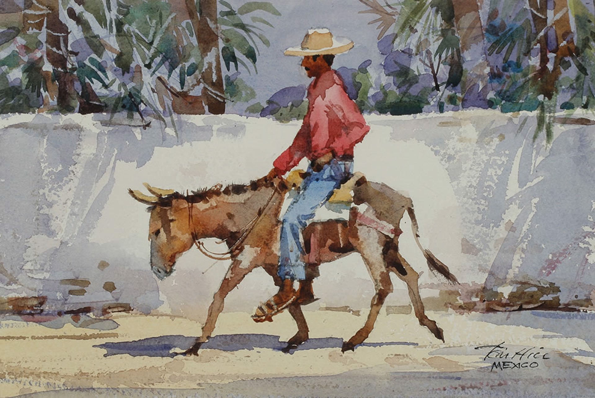 Riding to Town by Tom Hill