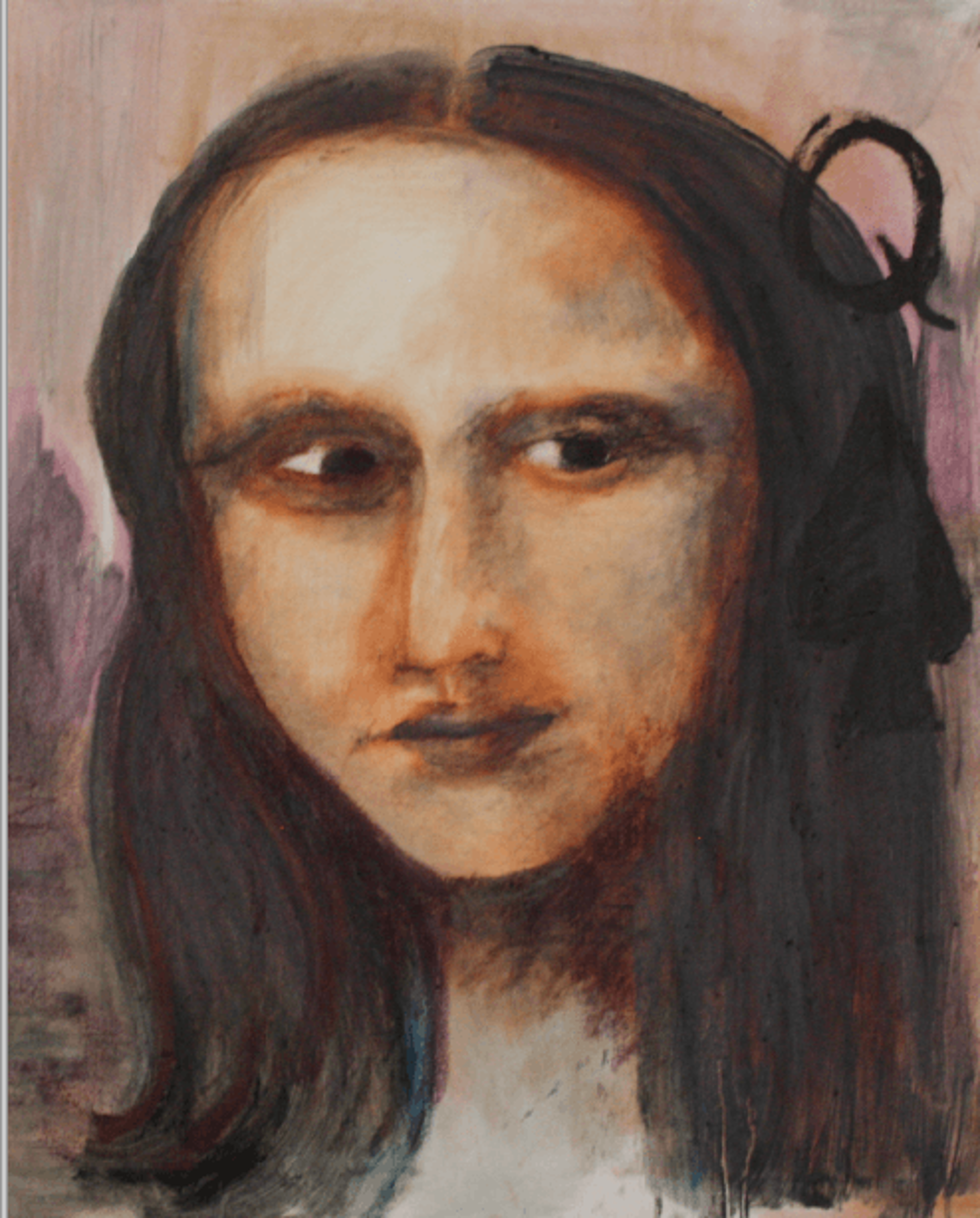 Queen of Spades Mona Lisa by Stuart Rapeport