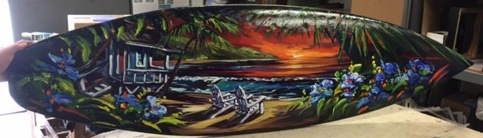 Majestic Sunset - Board by 