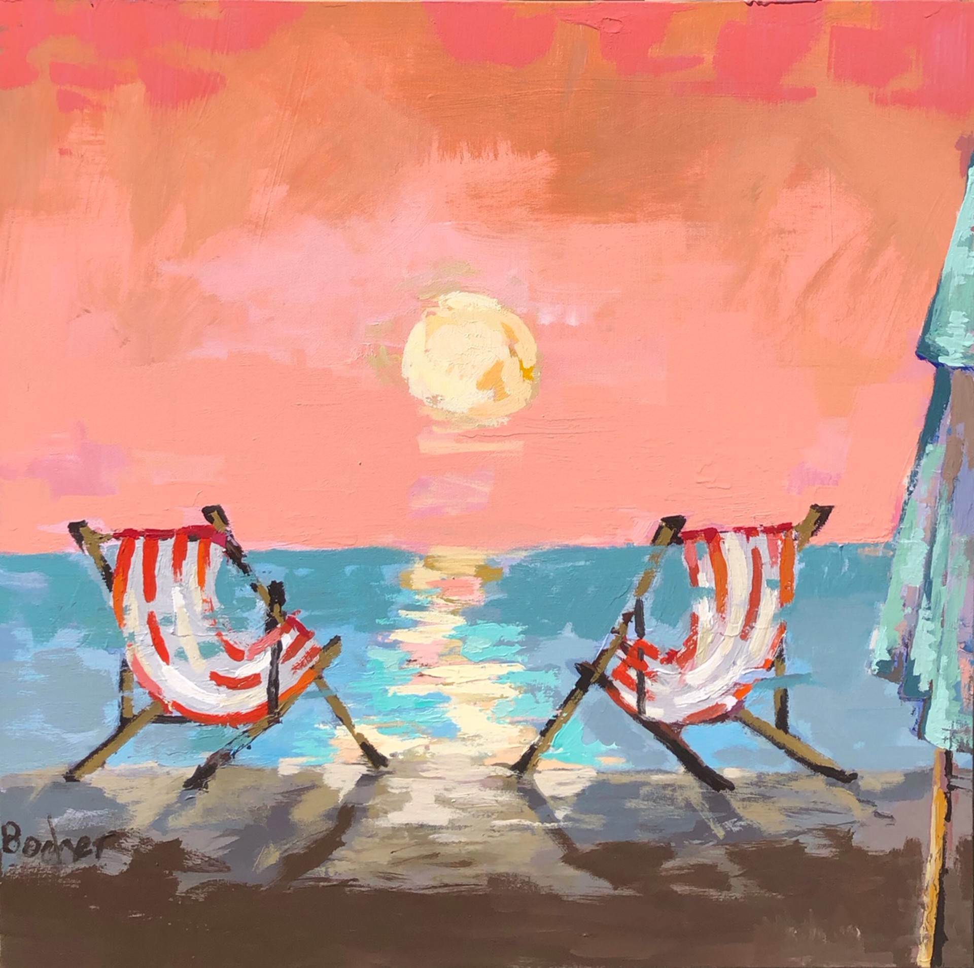 Sunset Sittin' by Gary Bodner