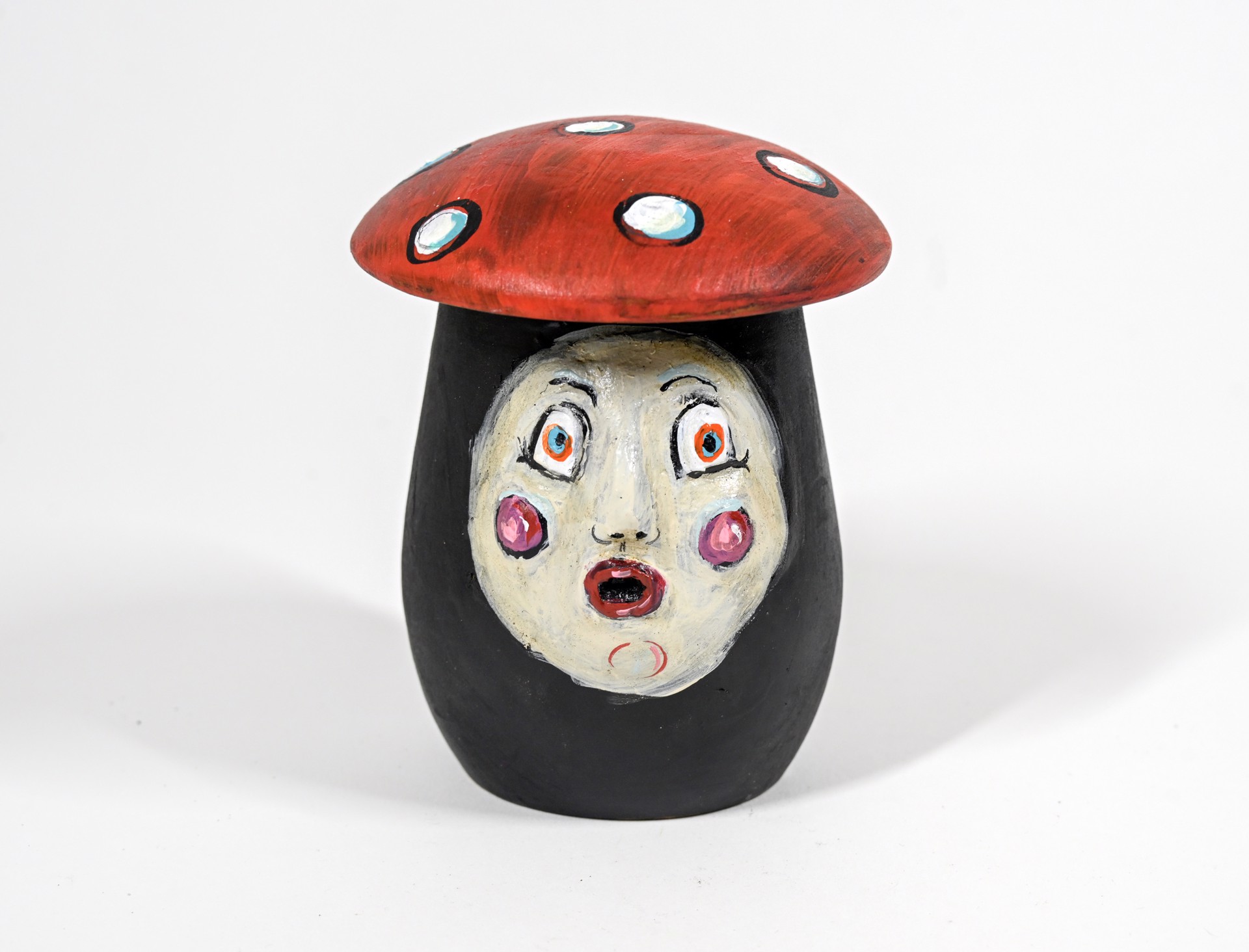 Surprised Mushroom by Stephanie Brockway