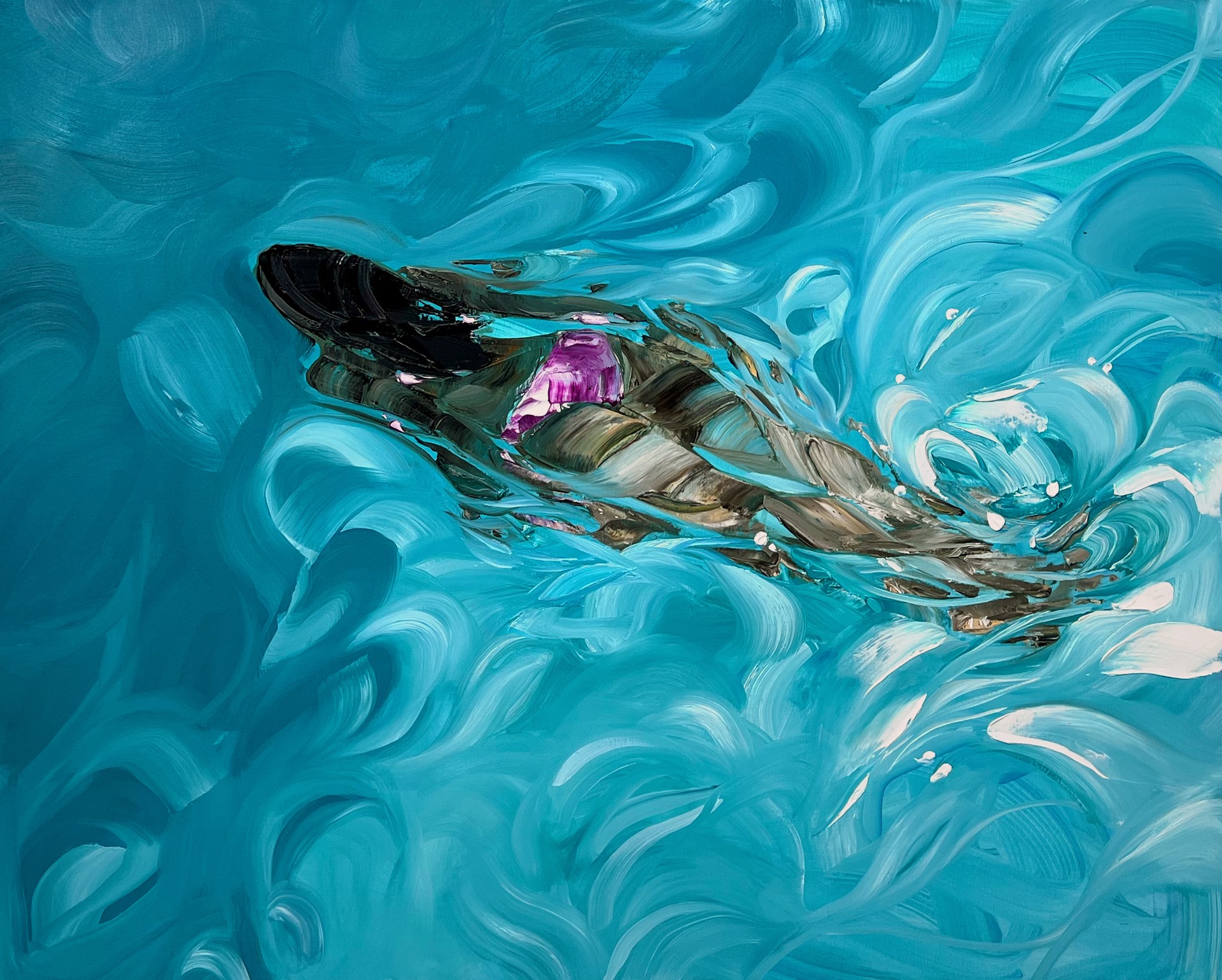 Fuschia Dip by Benjamin Anderson