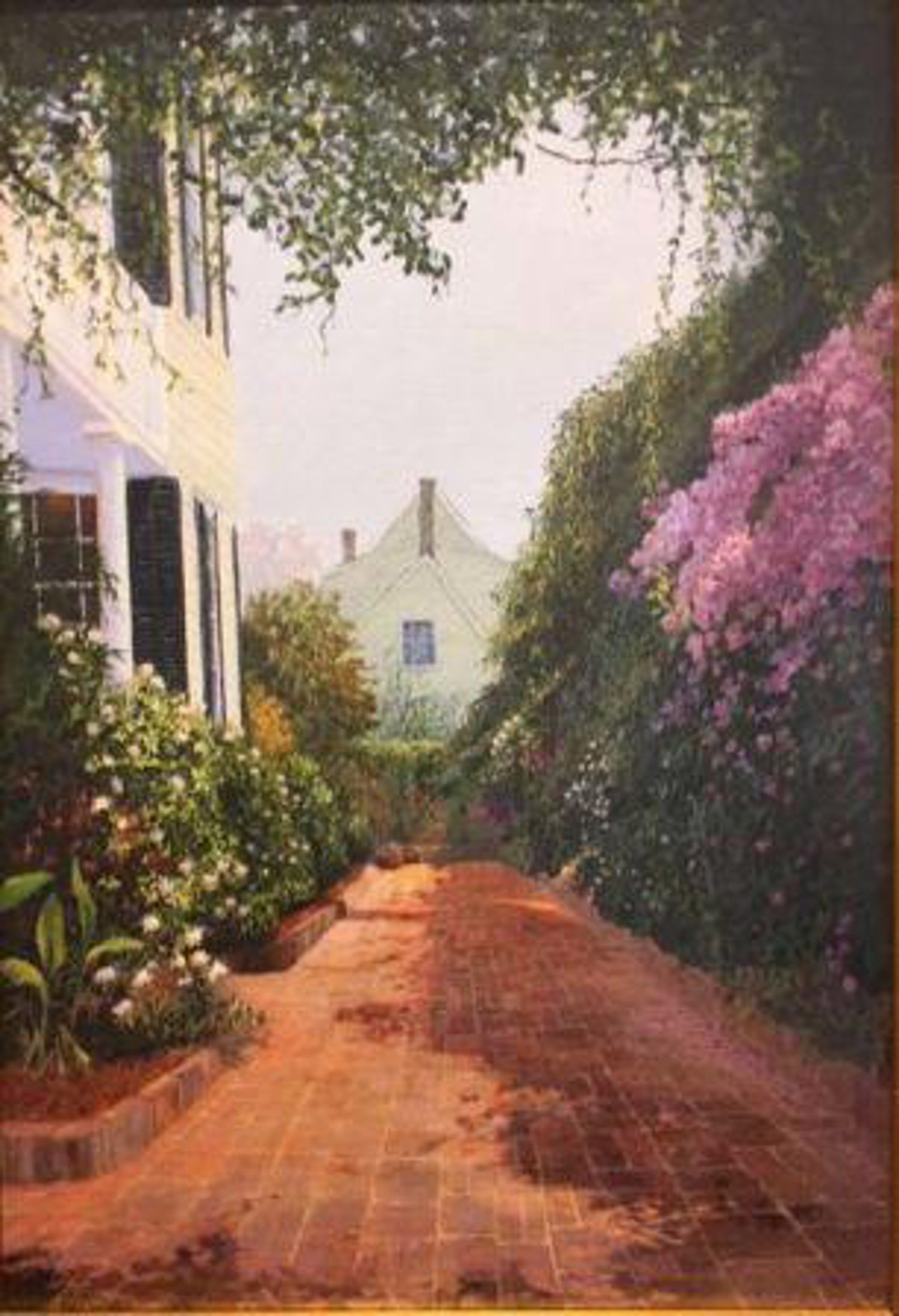 Charleston Spring Courtyard by Douglas Grier -- Giclee Prints