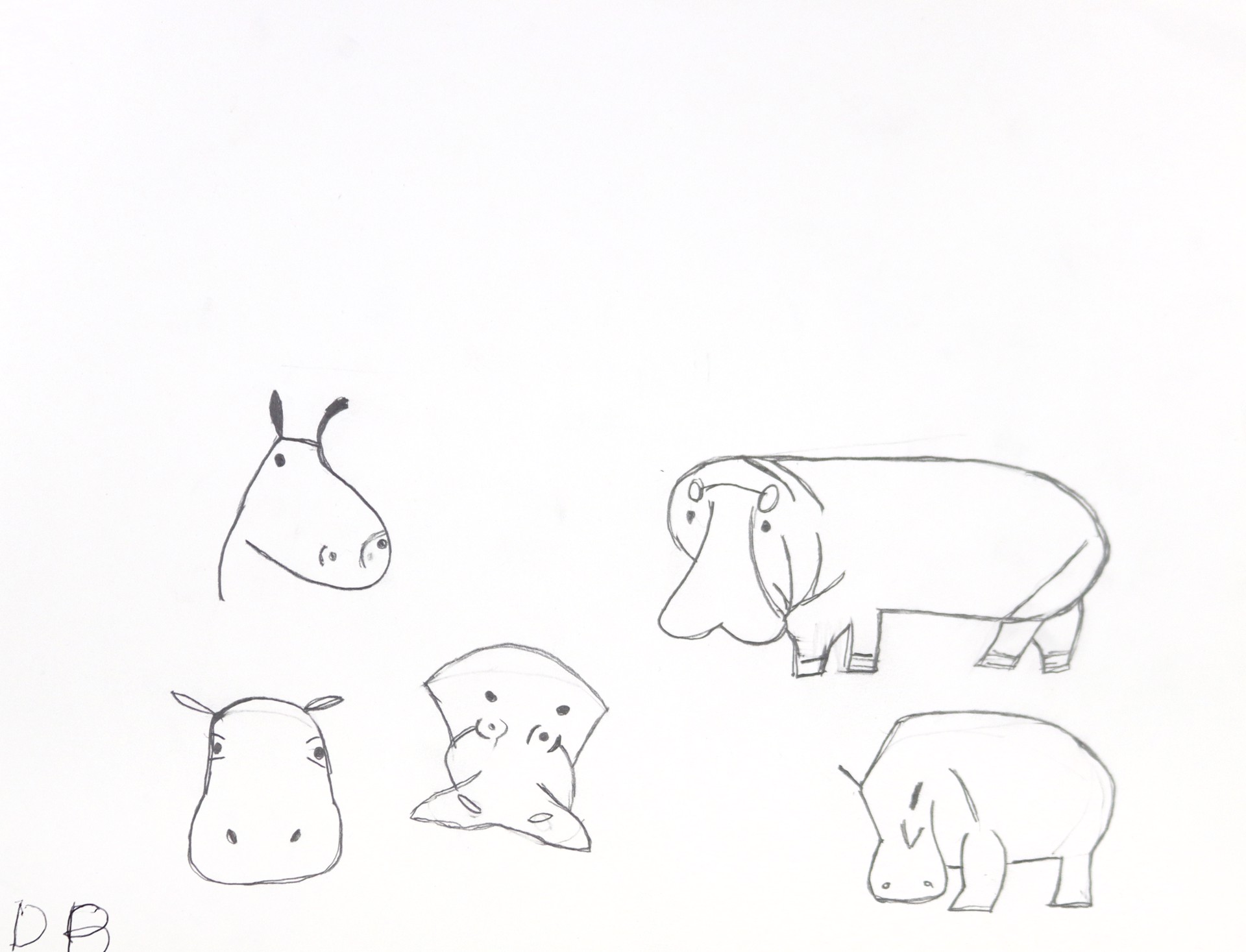Hippos by Duane Blacksheare-Staton