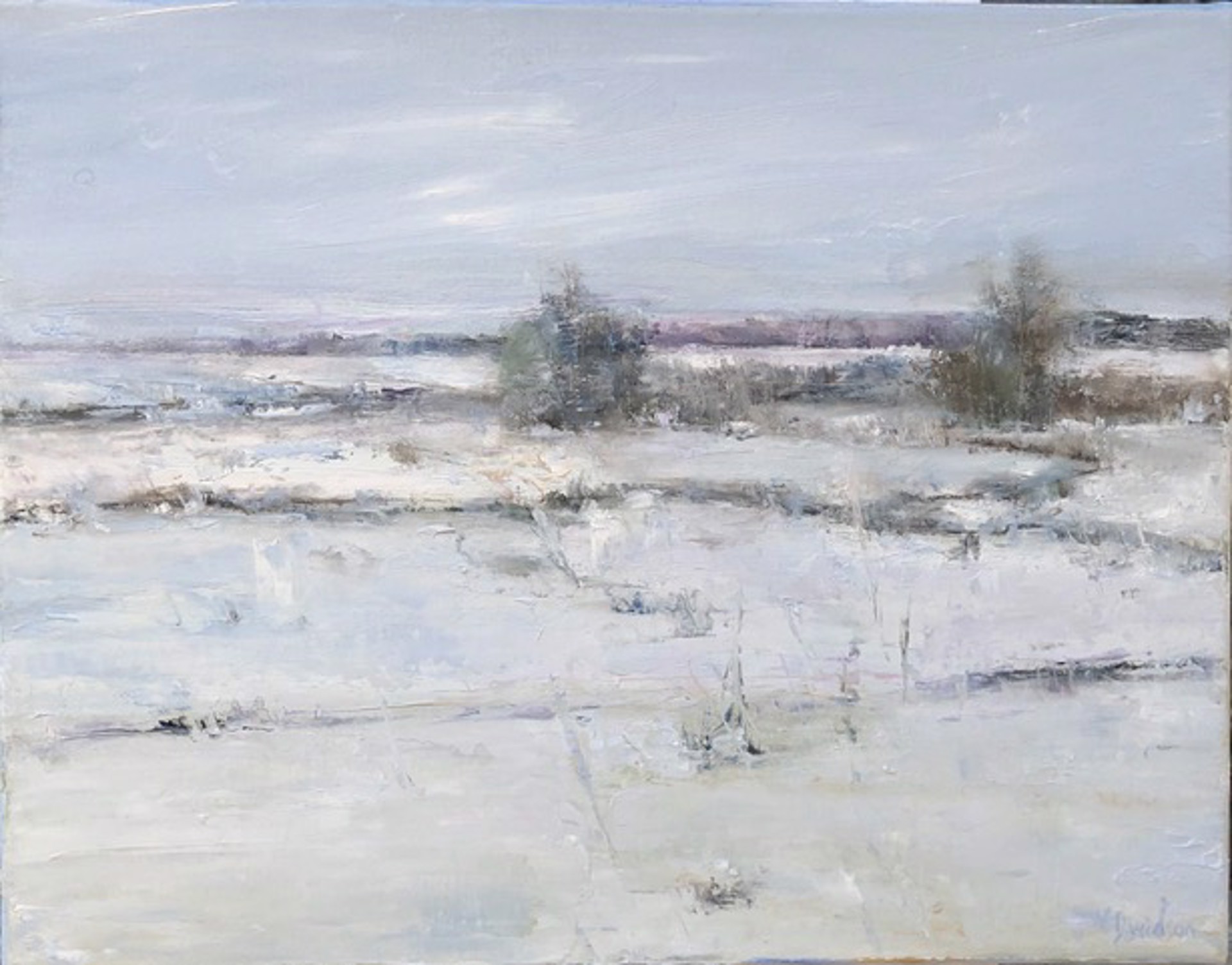 February Field by Marjorie Davidson