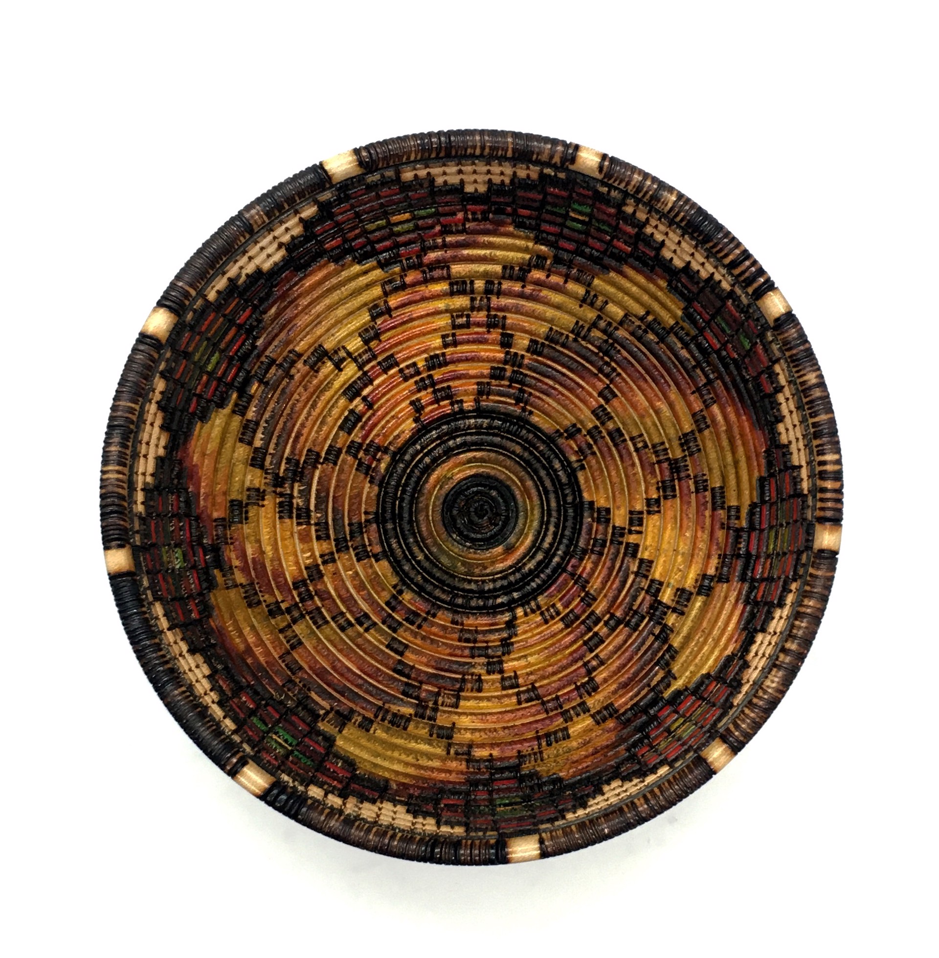 Footed Bowl - Autumn Leaves by Keoni