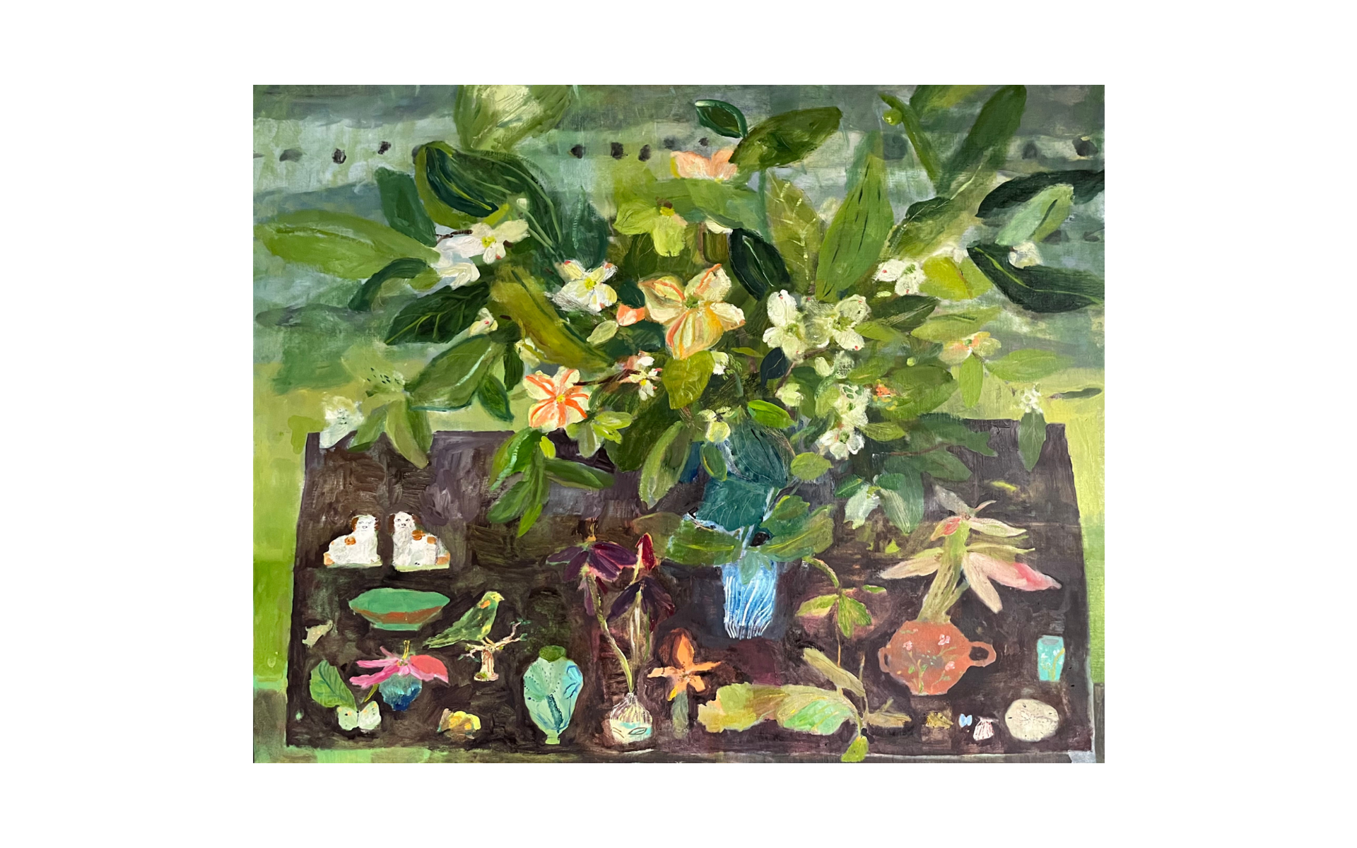 Gathered greens by LIZ ENDRES