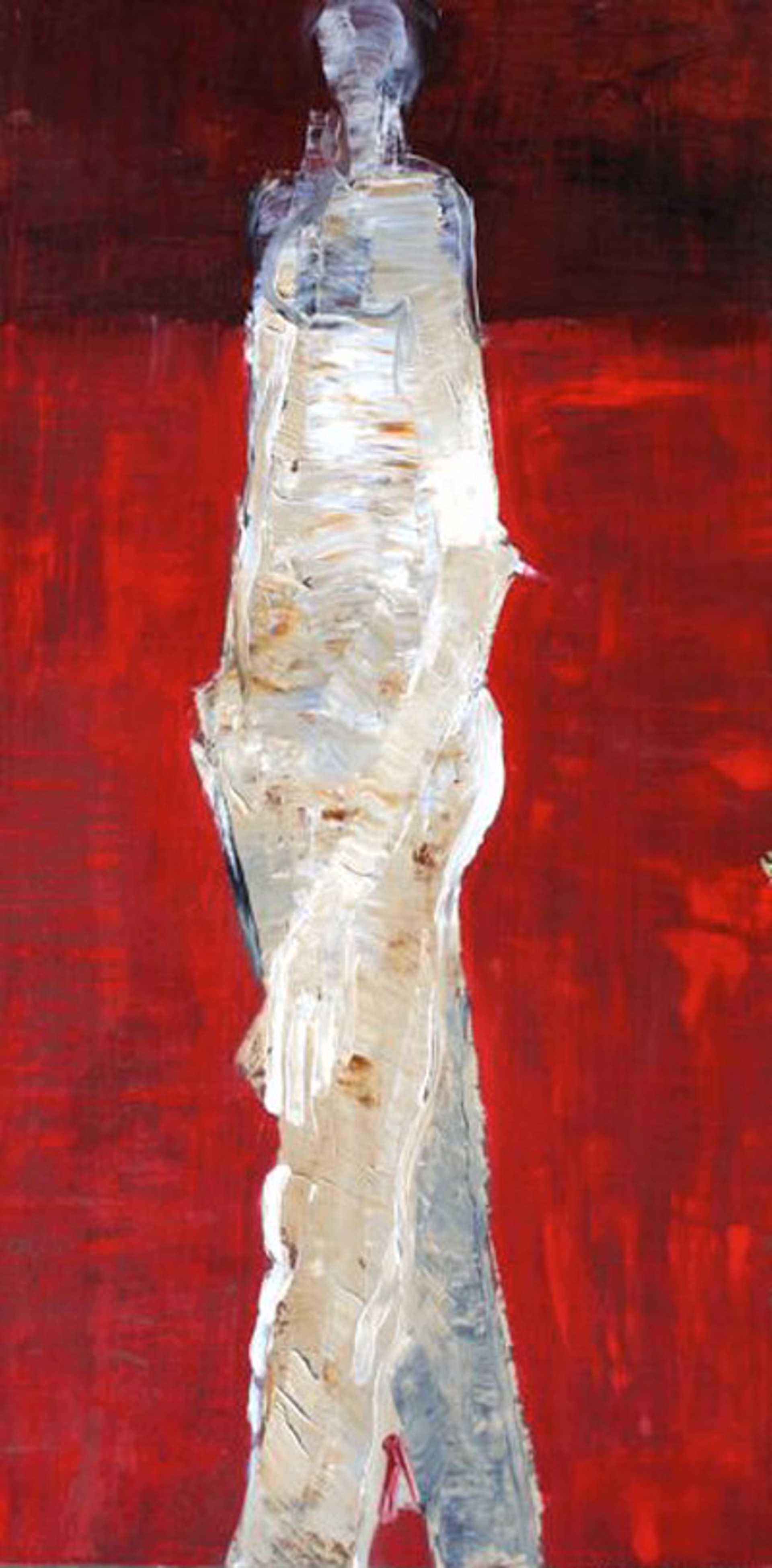 Figure With Red by Brigitte McReynolds