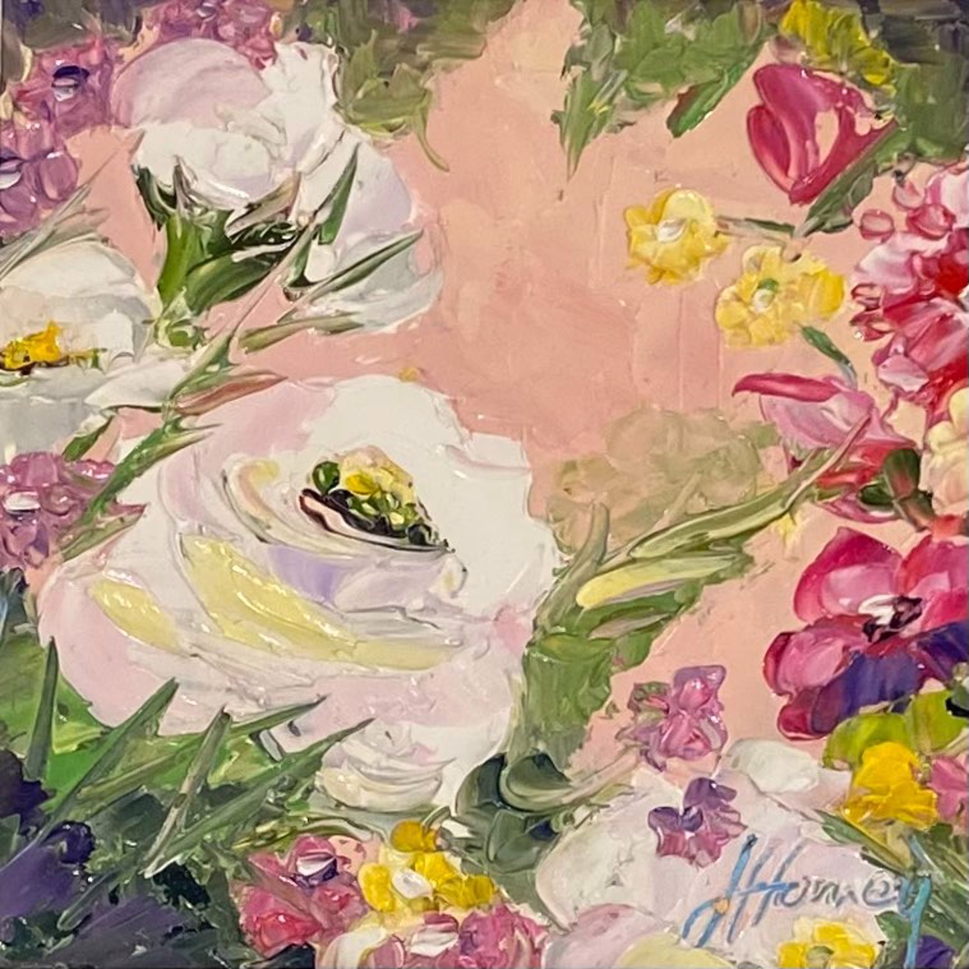 JH22-21 Hearts and Flowers by Joyce Harvey