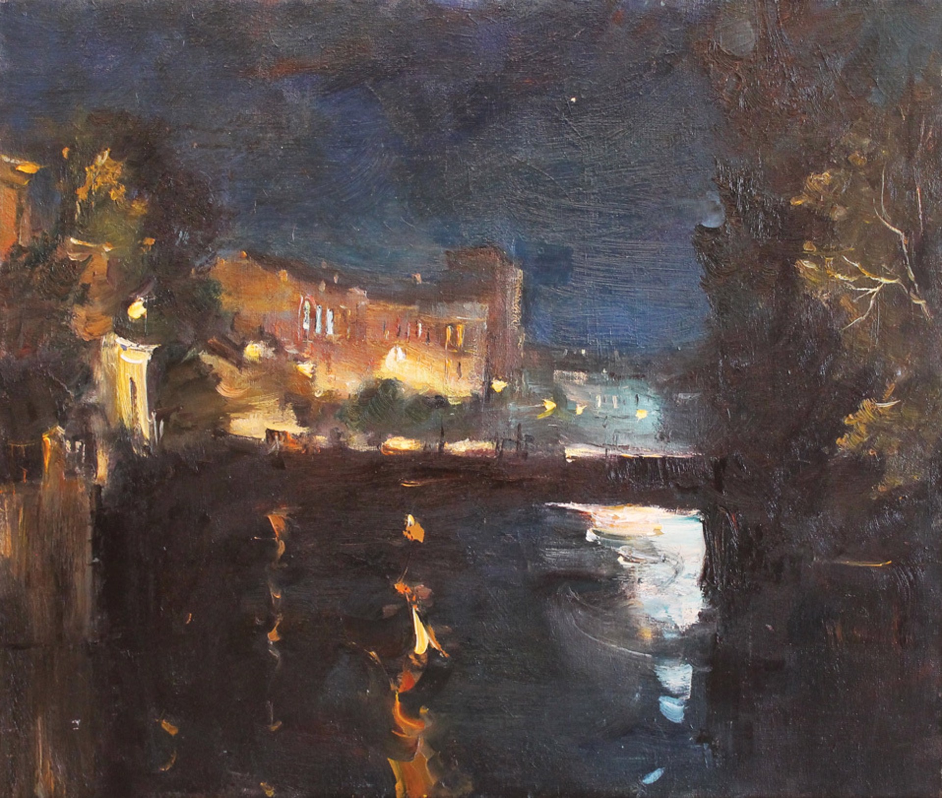Night by Svetlana Verbovskaya