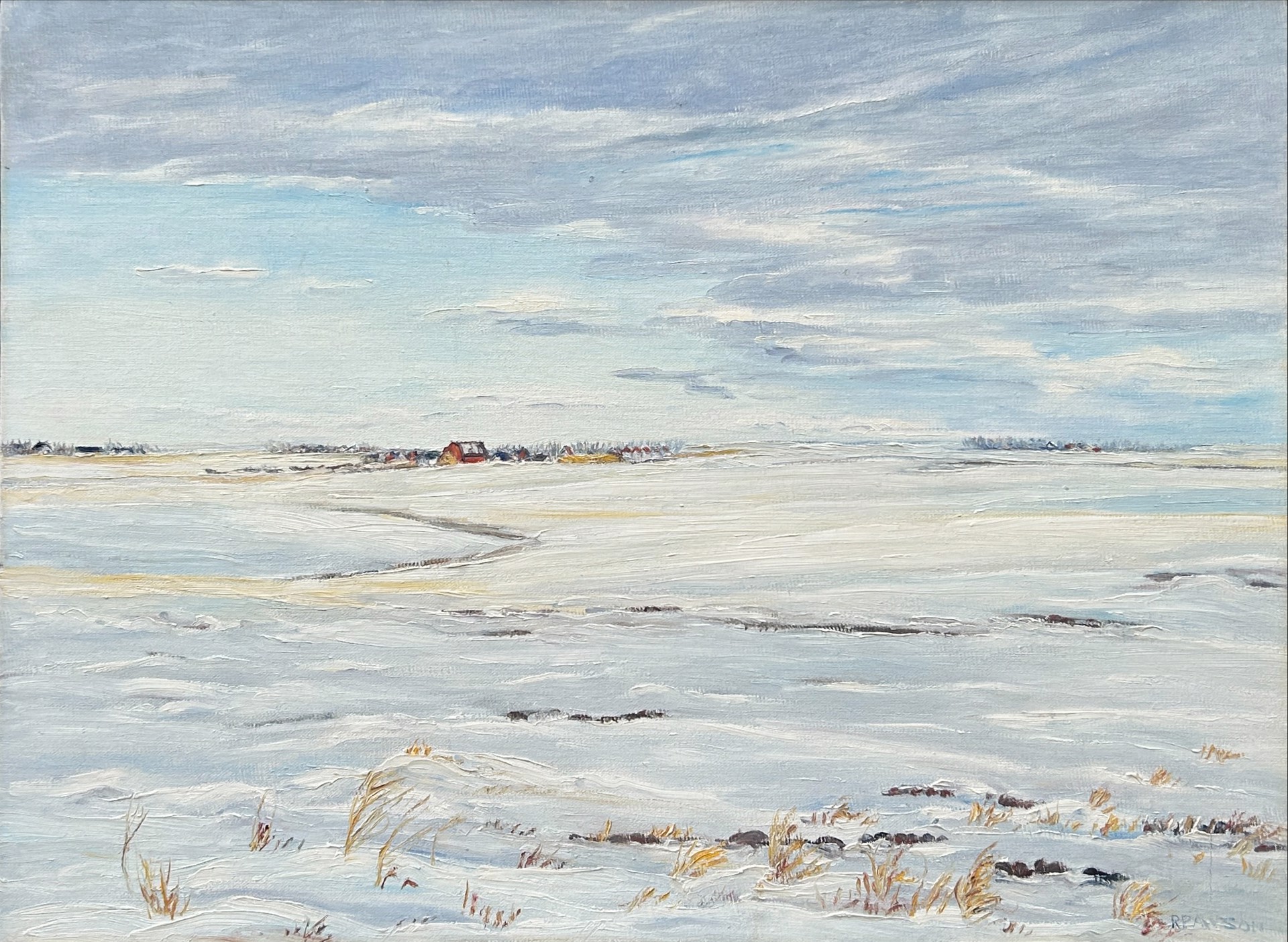 A Blizzard Blowing Up, 1983 by Ruth Pawson (1908-1994)