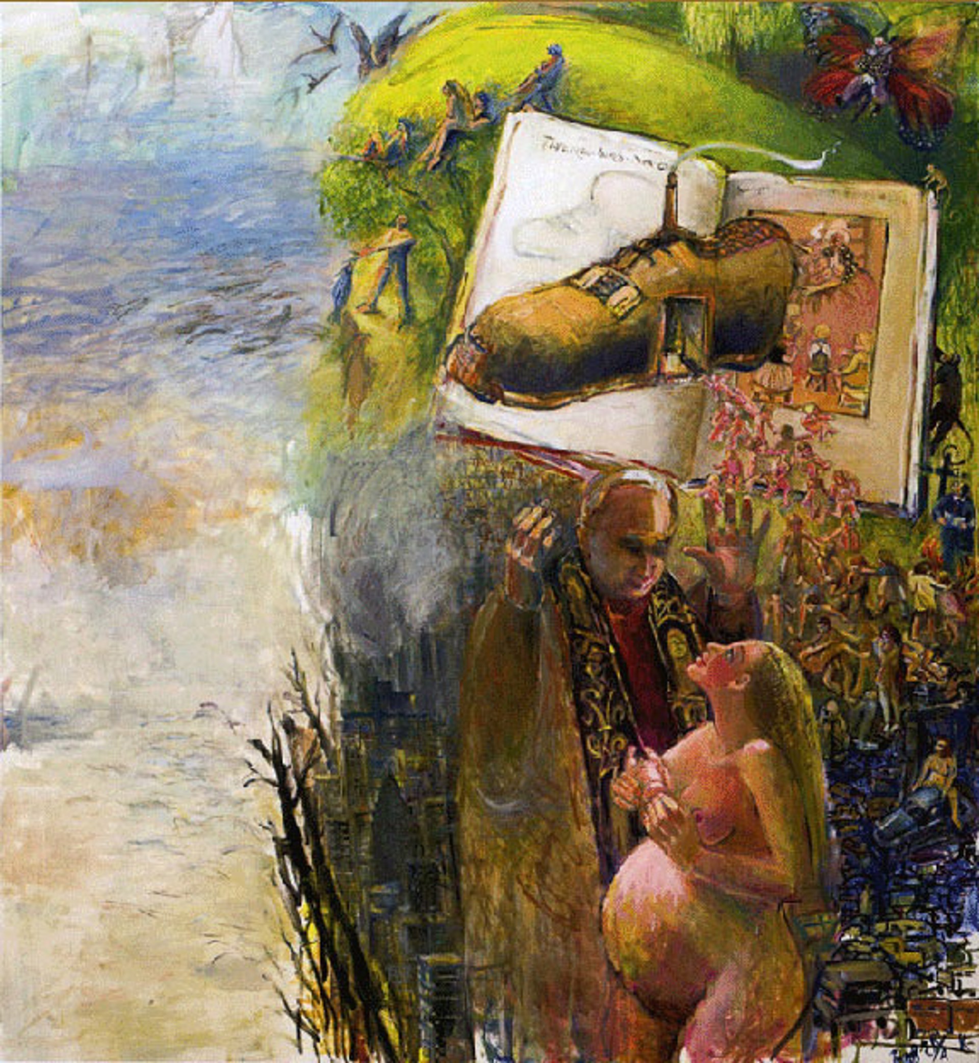The Old Woman in the Shoe by Elaine Badgley Arnoux