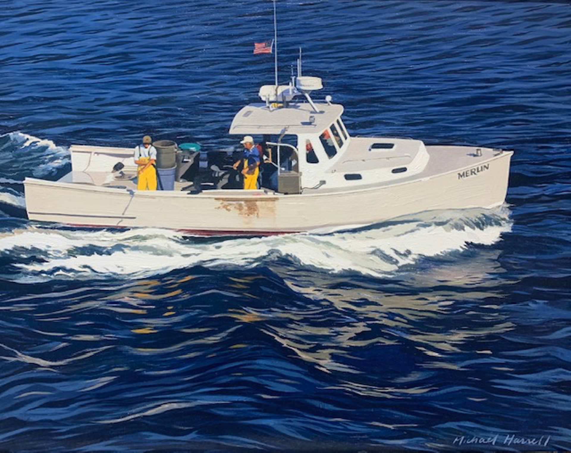 Lobster Boat by Michael Harrell