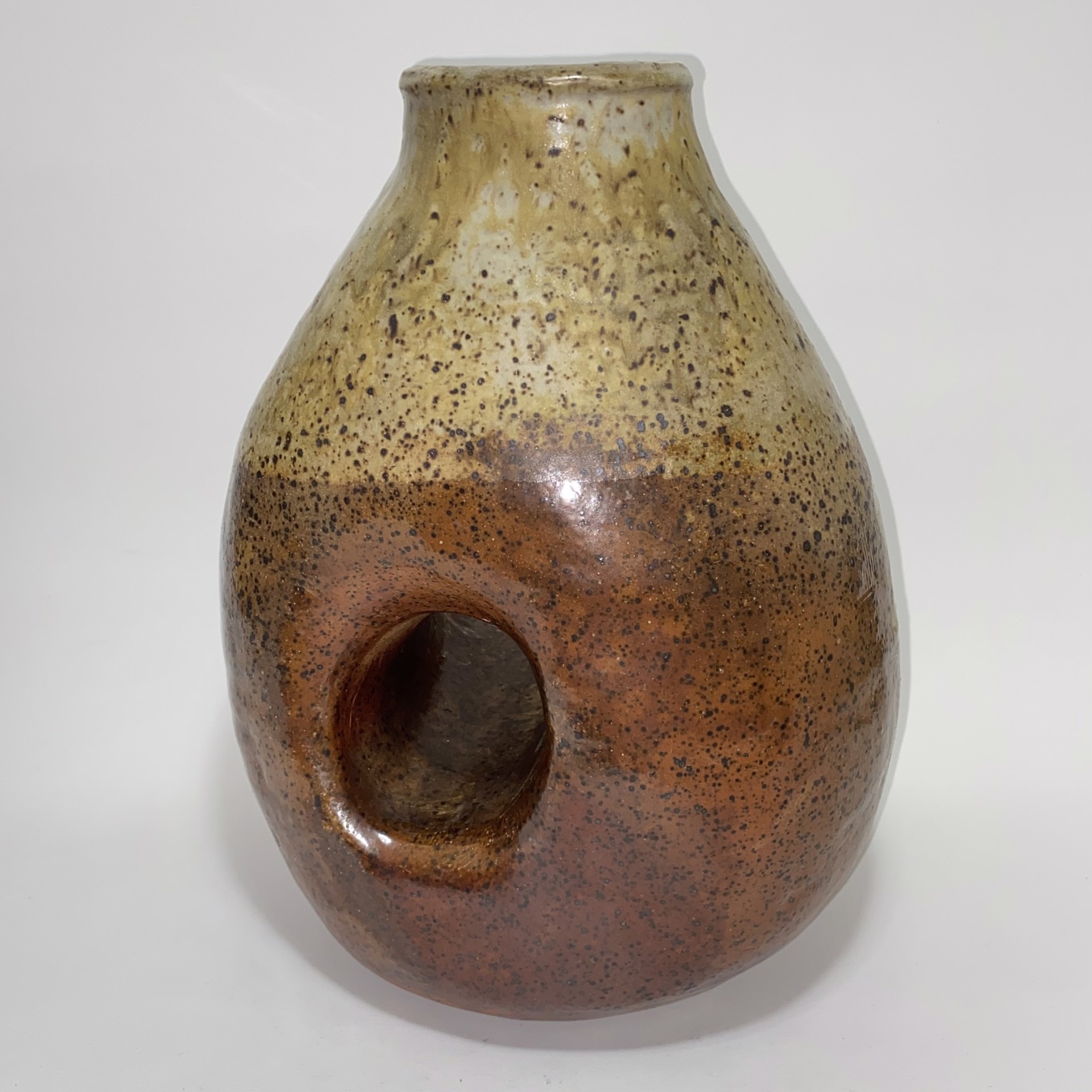 Wood-Fired Lacuna Pot 1 by Mary Delmege