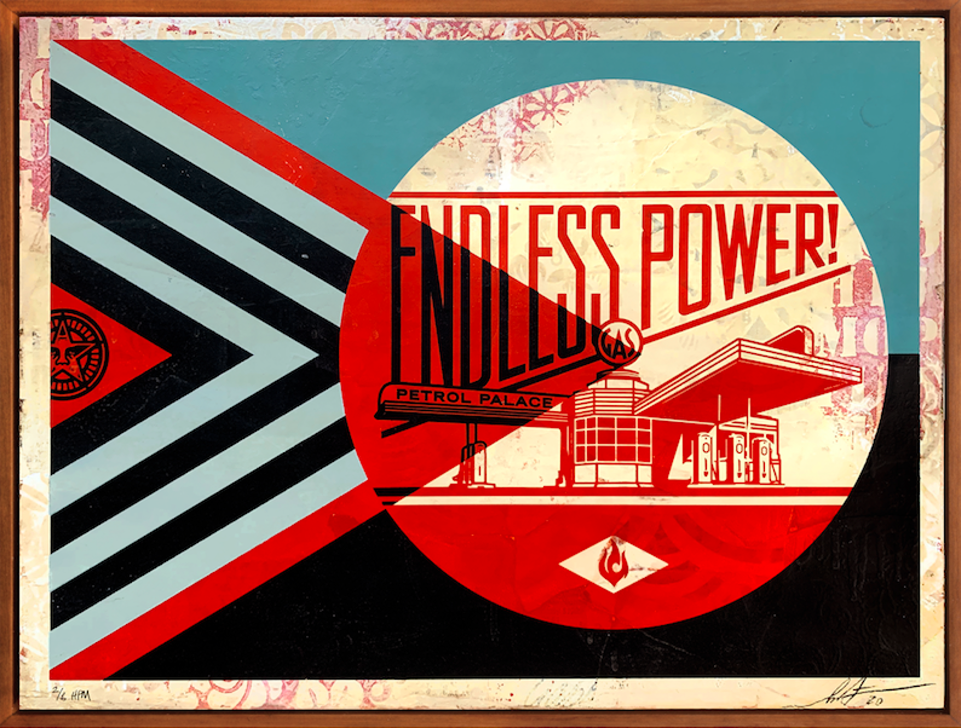 Endless Power Petrol Palace by Shepard Fairey / Limited editions