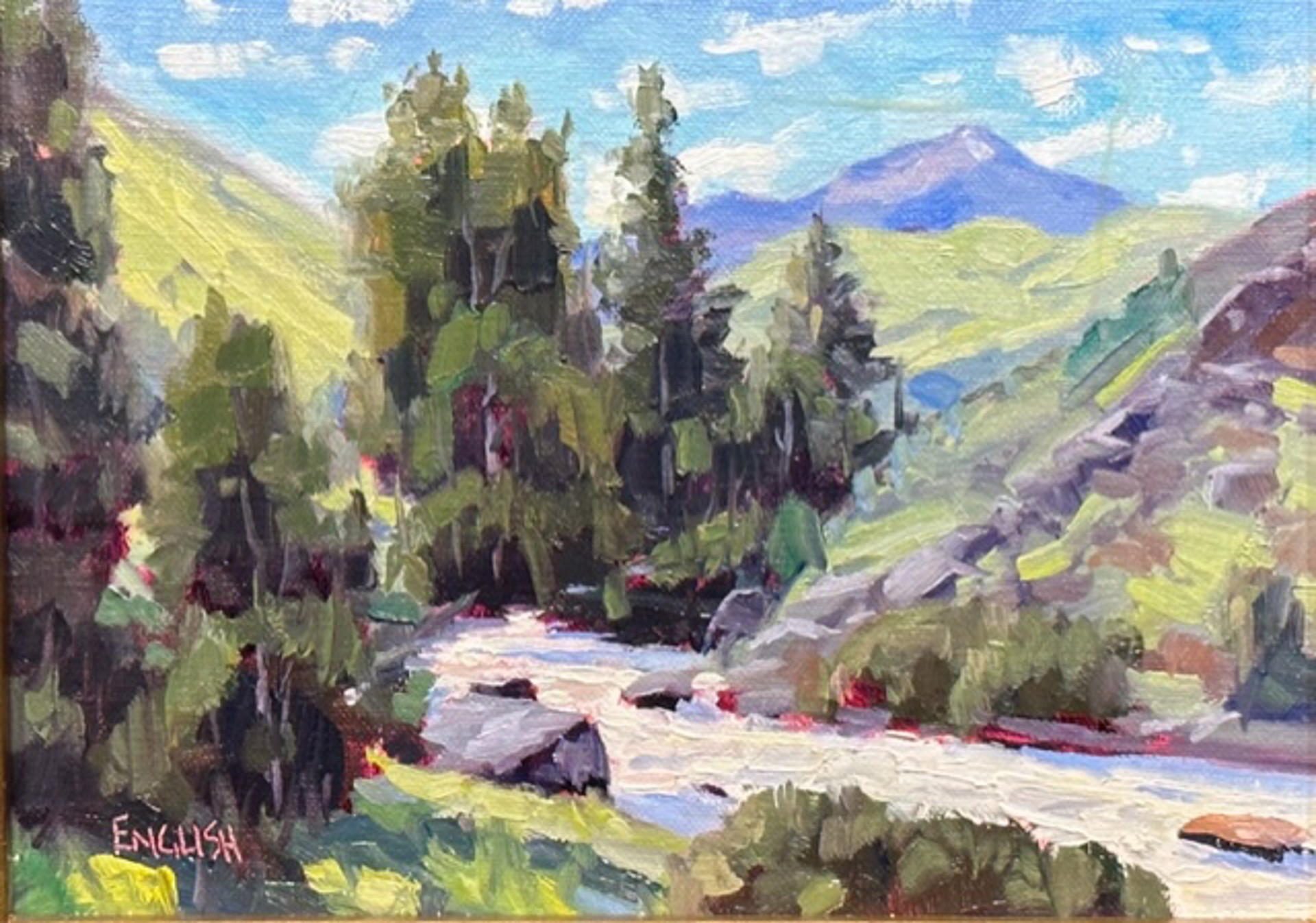 Above the Creek by Thomas English