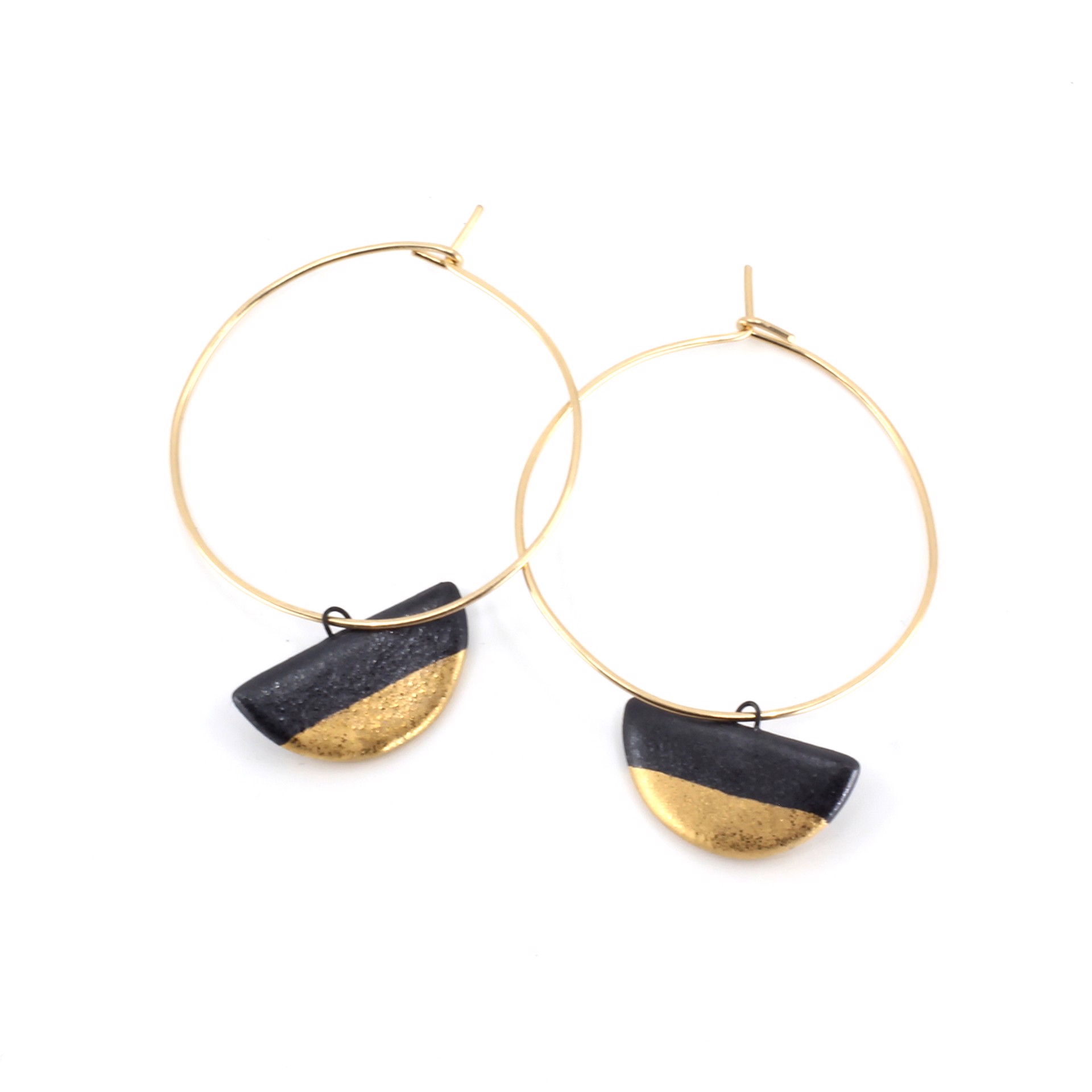 Gold Tide Earrings by Jessica Wertz