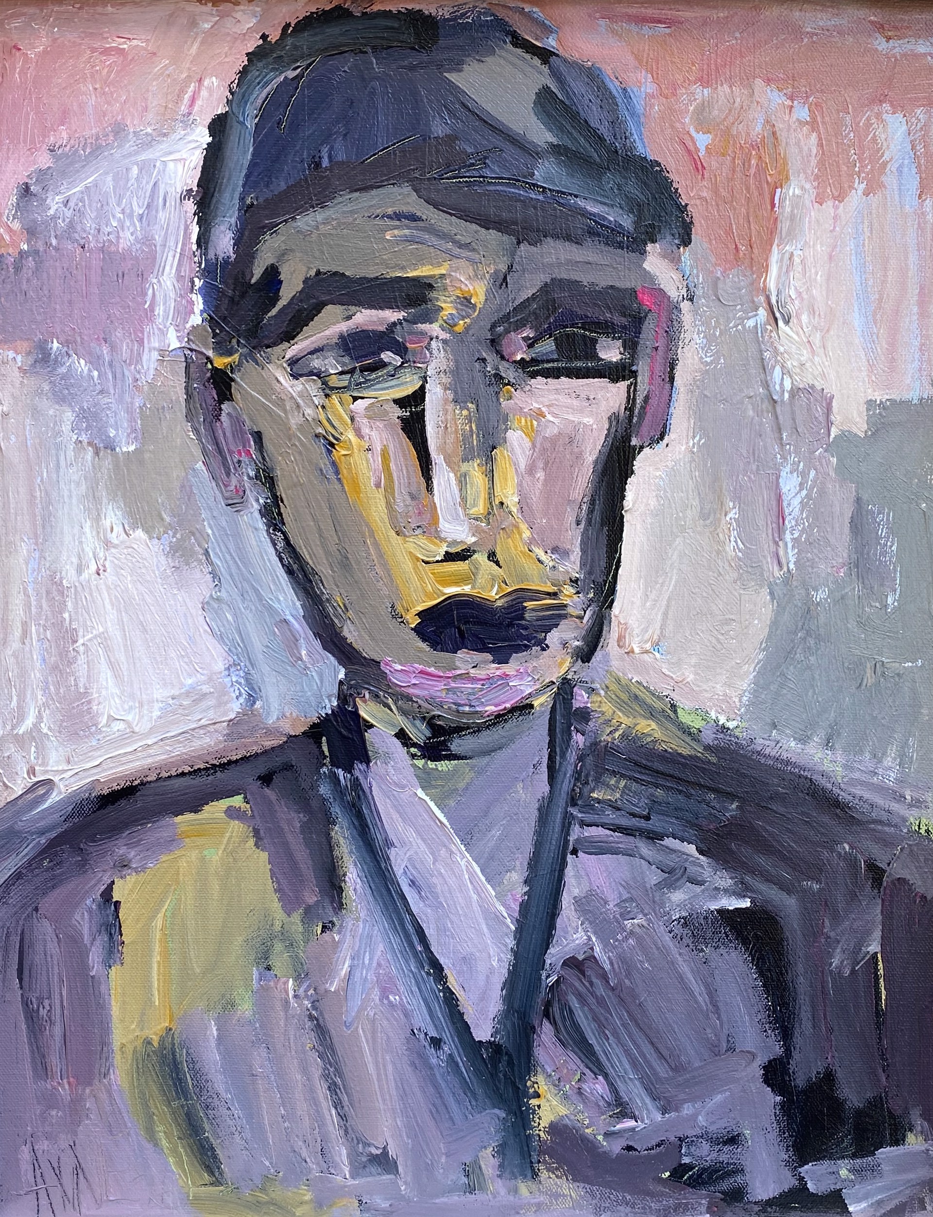 Portrait of a Young Man, II by Anne Darby Parker