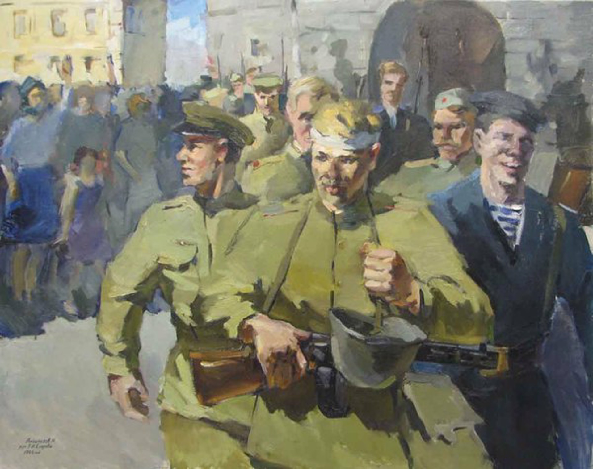 April, 1944 by Nikolai Anpilogov