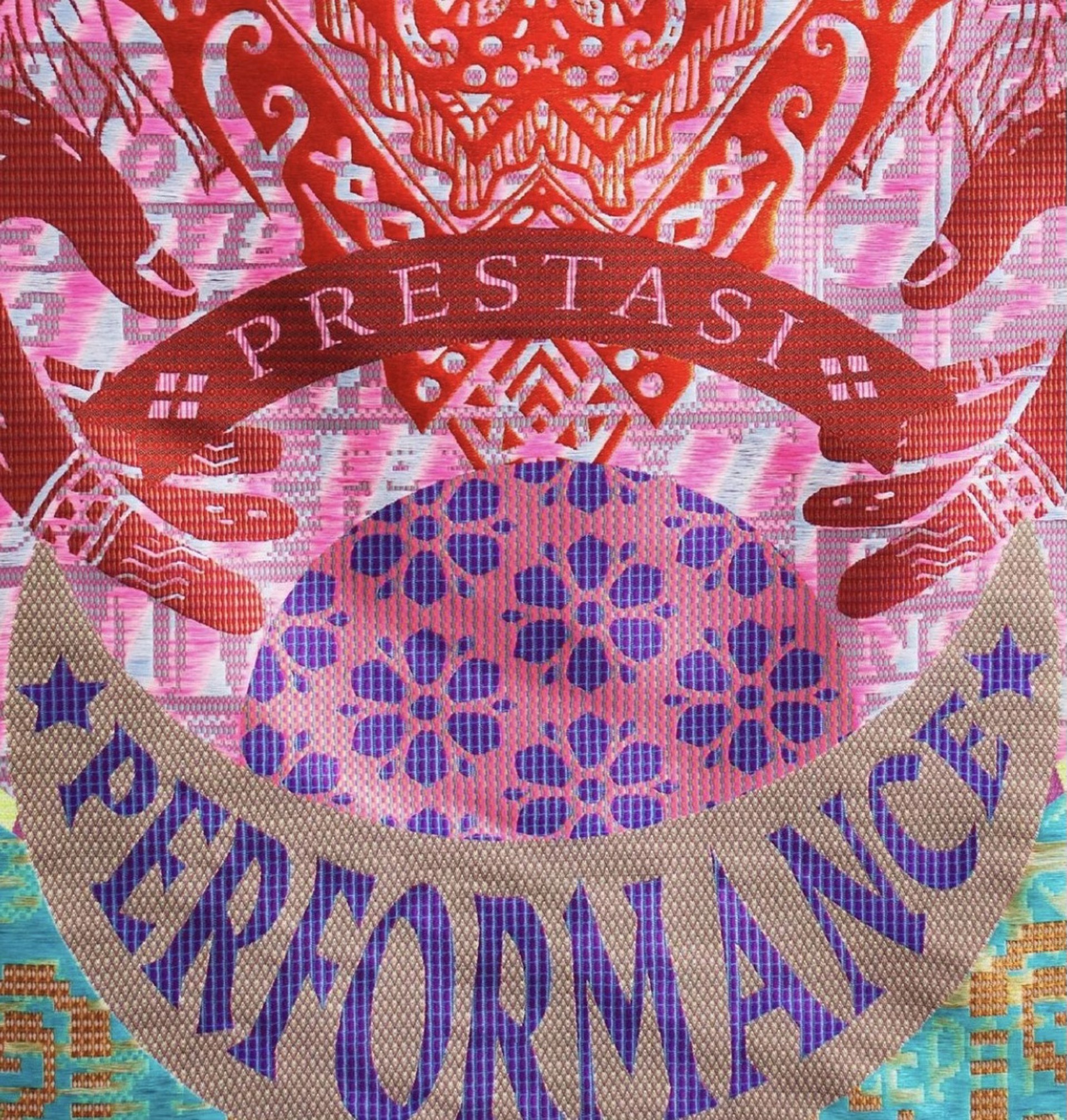 Primitive Performance (Woven Poster #08) by Marcos Kueh