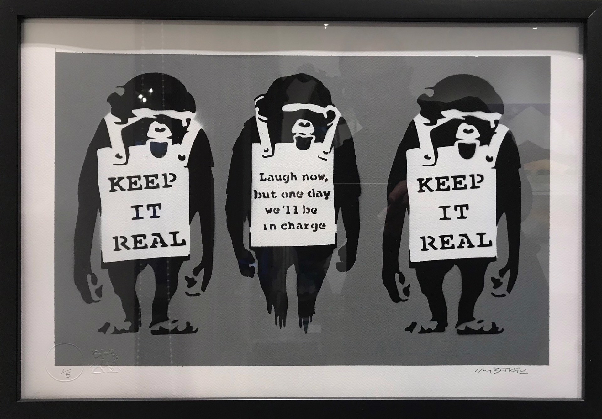 Keep It Real by Not Banksy