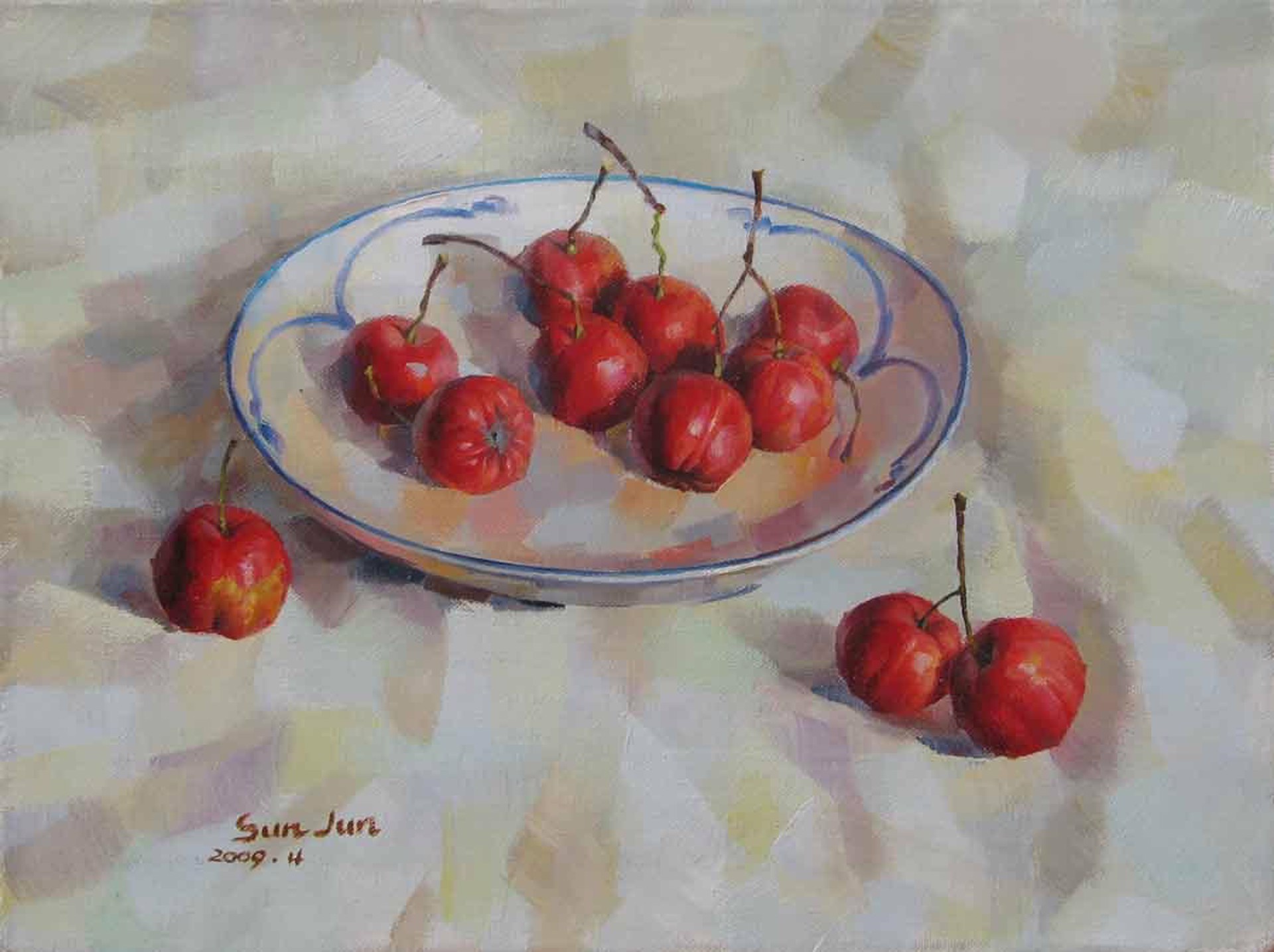 Hawthorne Cherries by Sun Jun