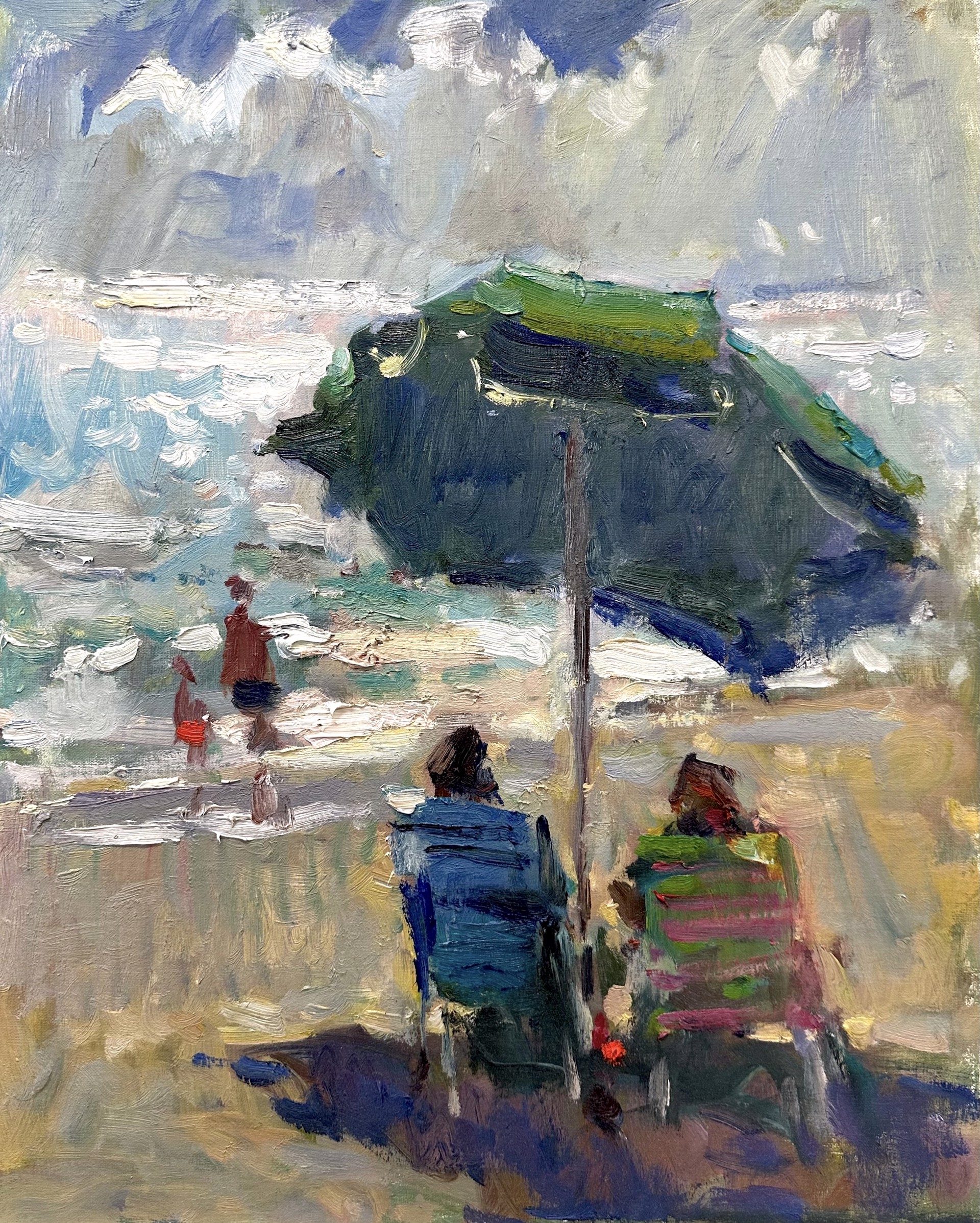 Beach Rest by Richard Oversmith