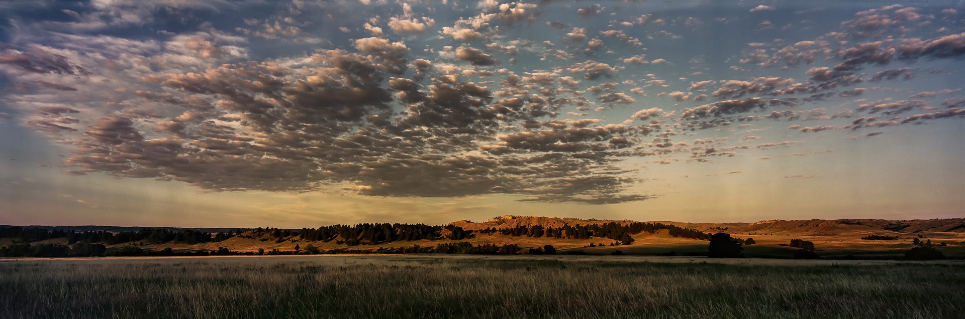 Sunset, Camp Robison, Near Where Crazy Horse Was Killed, Nebraska by Lawrence McFarland