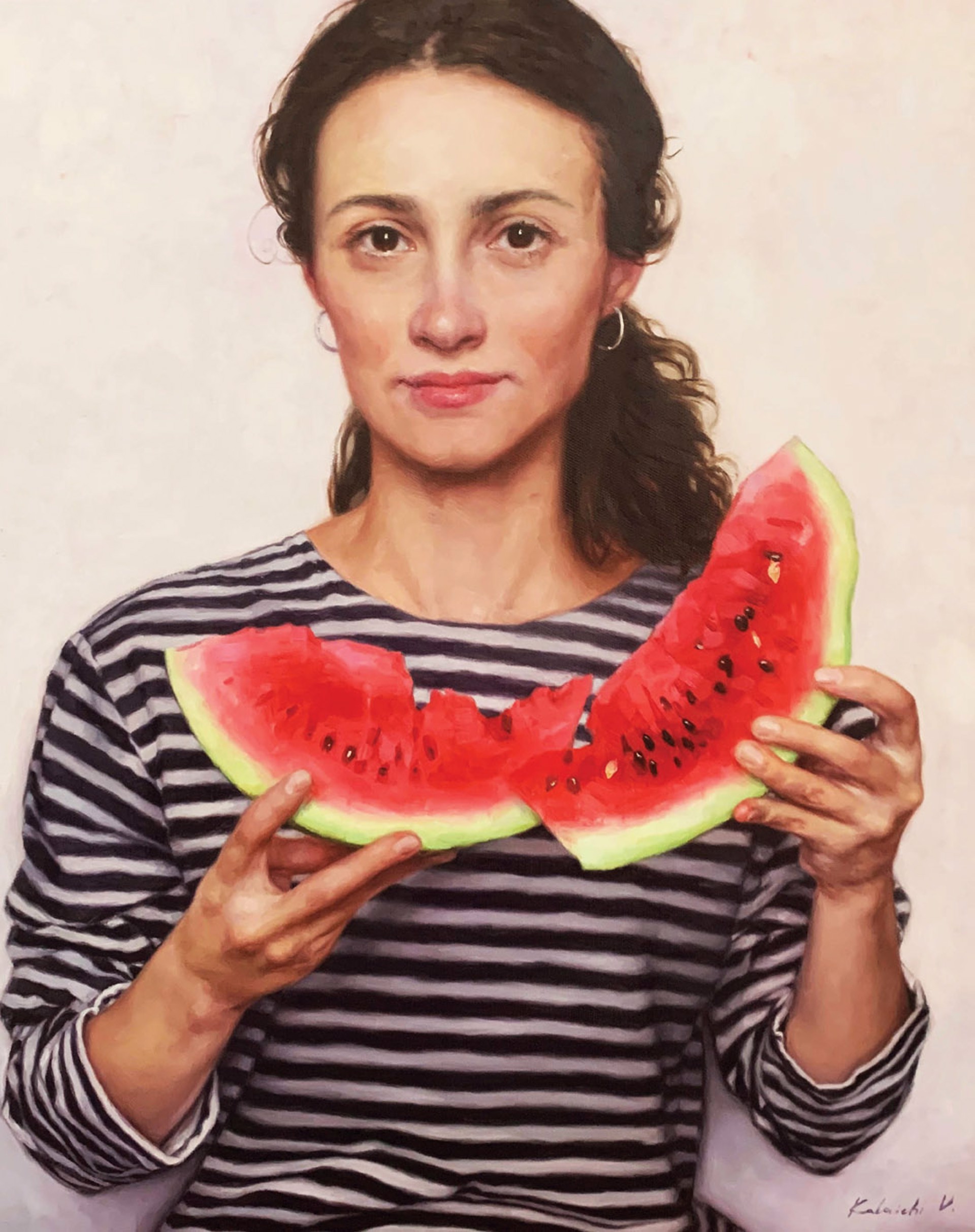 Kherson Watermelons by Victoria Kalaichi | Paul Scott Gallery