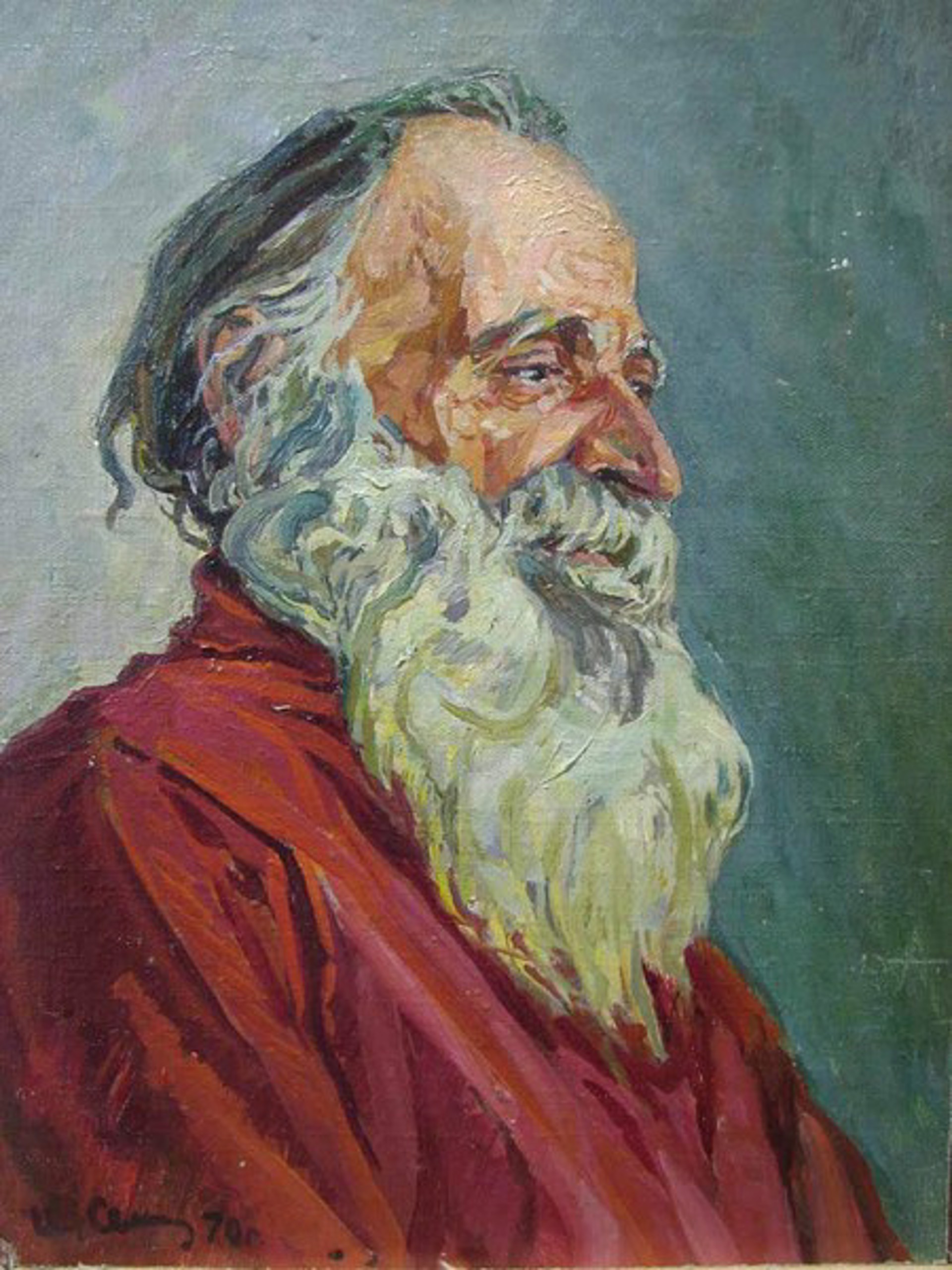 Portrait of a Man by Ivan Selishchev