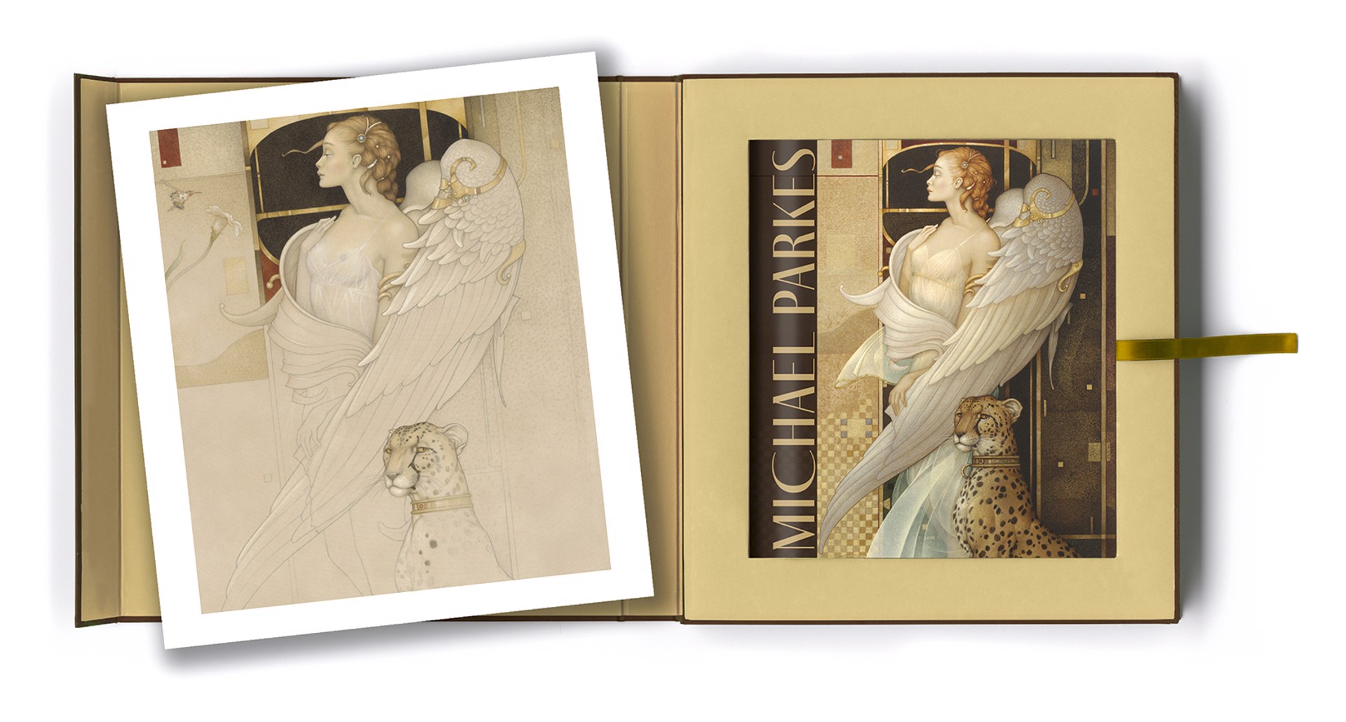 The Golden Angel Edition by Michael Parkes | THE LONGWORTH GALLERY