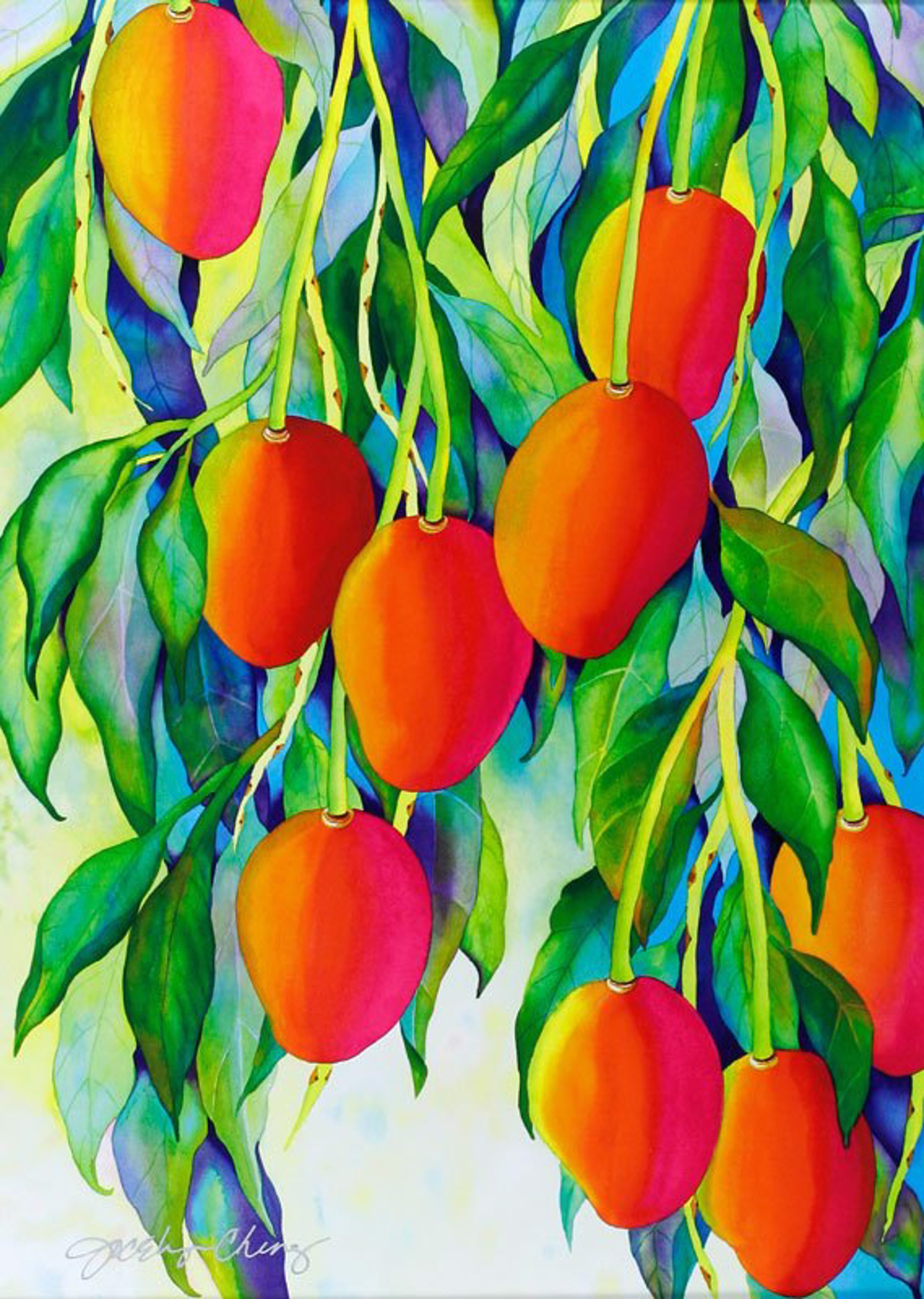 Mango Sunrise  by Jocelyn Cheng
