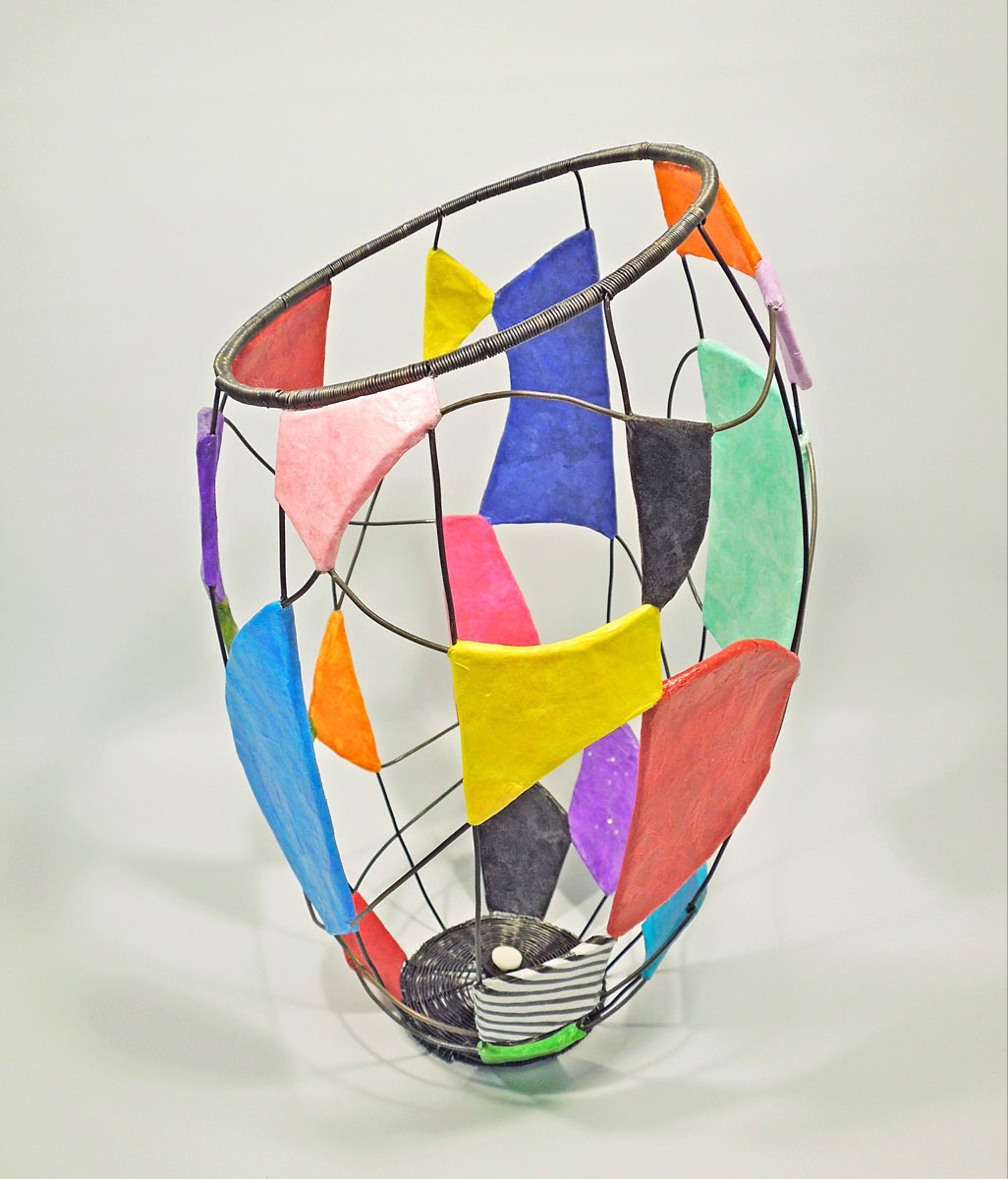 Kaleidoscope Basket by Sally Prangley
