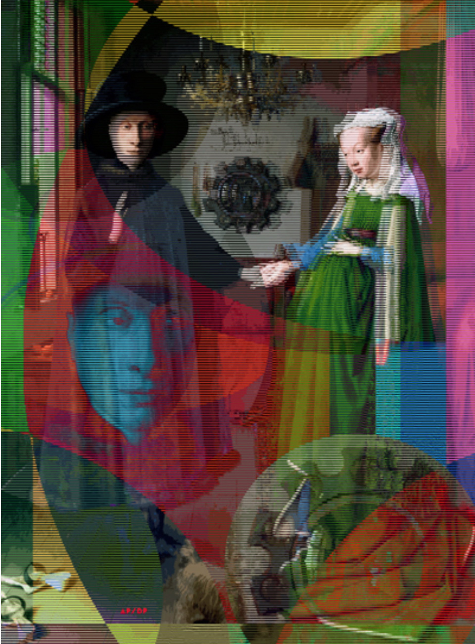 Arnolfini Portrait by Pınar Du Pre