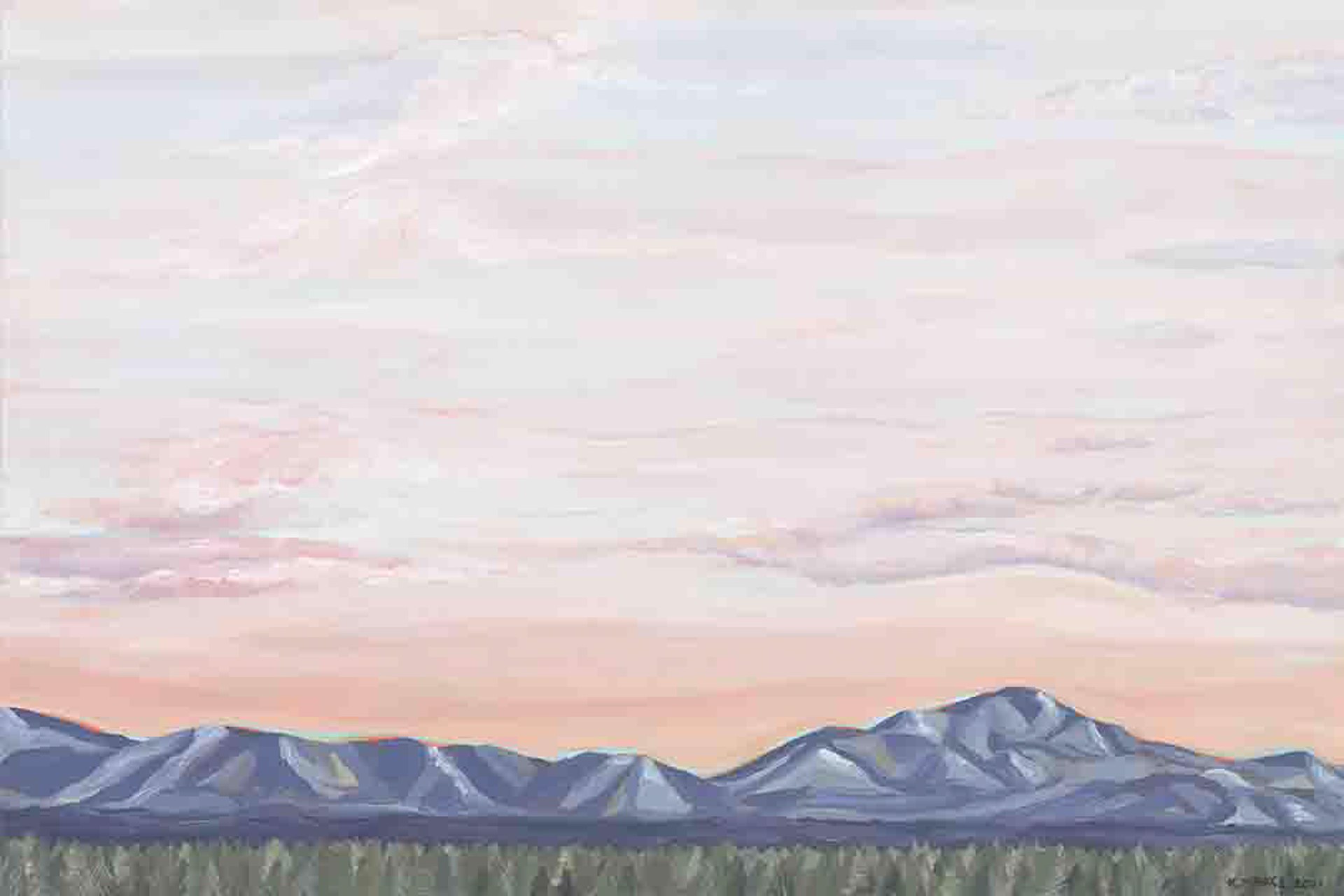 Purple Mountains by Kandice Pierce