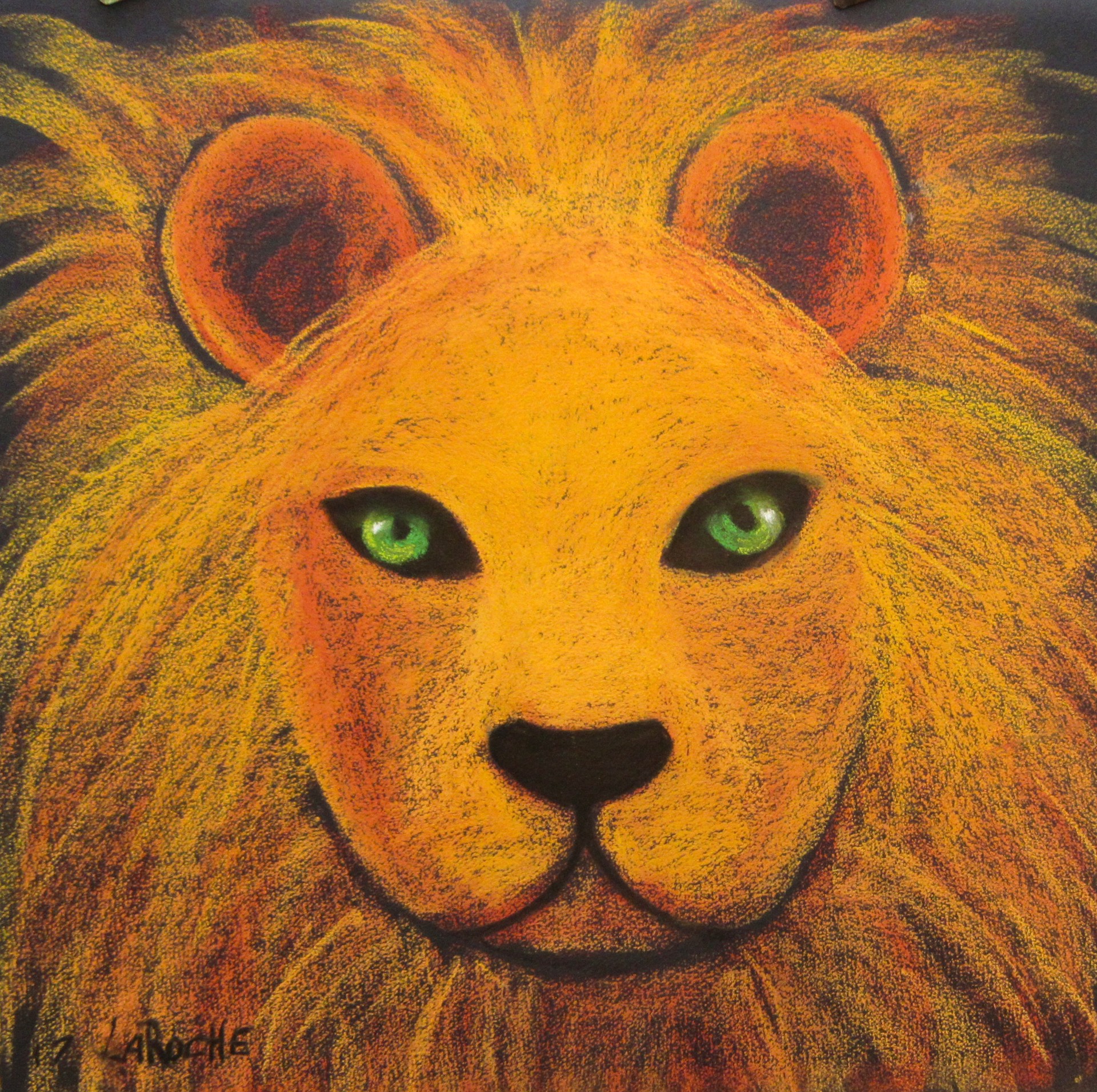 Golden Lion by Carole LaRoche